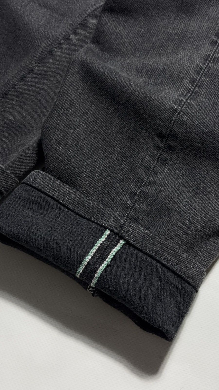Edwin Edwin Made in Japan Regular Tapered Washed Black Men’s Jeans Size US 28 / EU 44 - 6 Thumbnail
