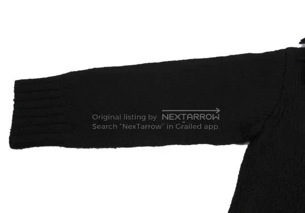 Comme des Garcons Comme Des Garcons Black Retro Lace Design Knit Top Size M / US 6-8 / IT 42-44 - 6 Thumbnail