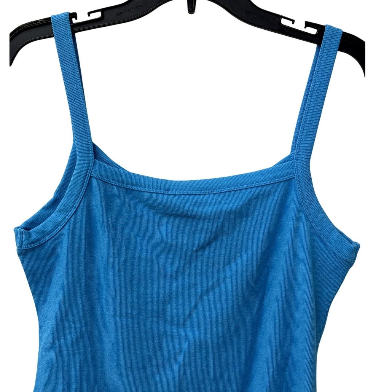 Other Elodie Tank Bodysuit Sleeveless Ribbed Blue Women's XL NWOT Size XL / US 12-14 / IT 48-50 - 5 Thumbnail