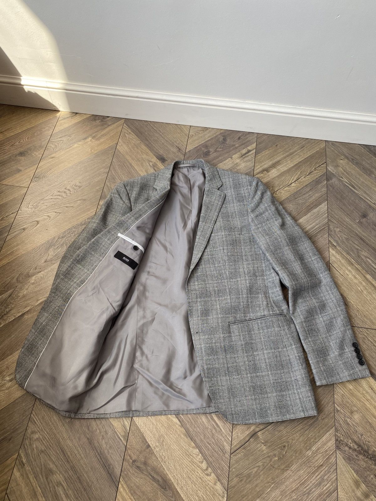 Hugo Boss Vintage Hugo Boss Wool Suit Size 50R - 8 Thumbnail