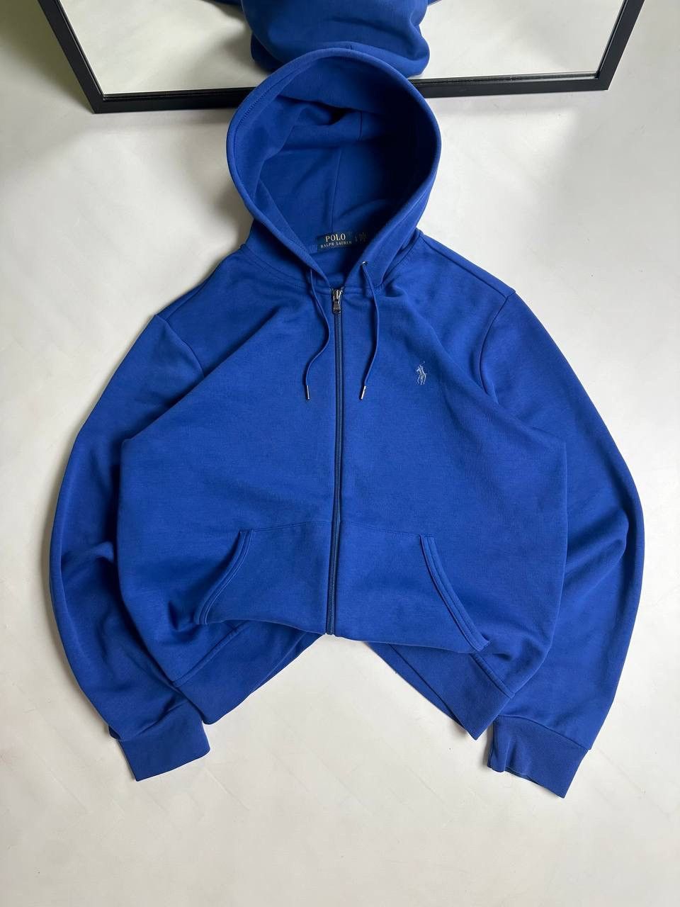 Polo Ralph Lauren Polo Ralph Lauren Blue Hoodie Streetwear Style Size US L / EU 52-54 / 3 - 1 Thumbnail