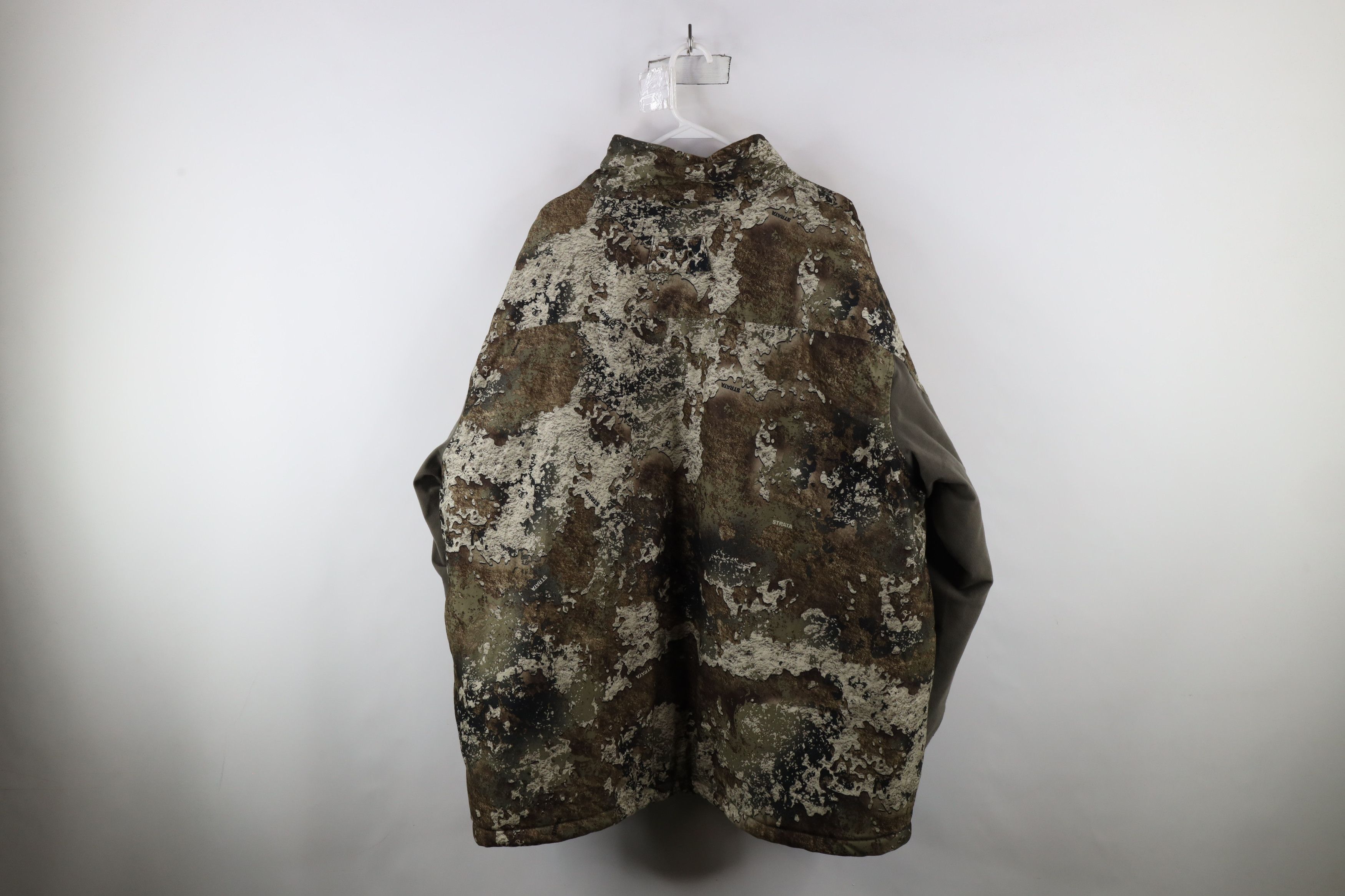 Vintage Vintage Streetwear Quilted Strata Camouflage Full Zip Jacket Size US XXL / EU 58 / 5 - 11 Thumbnail