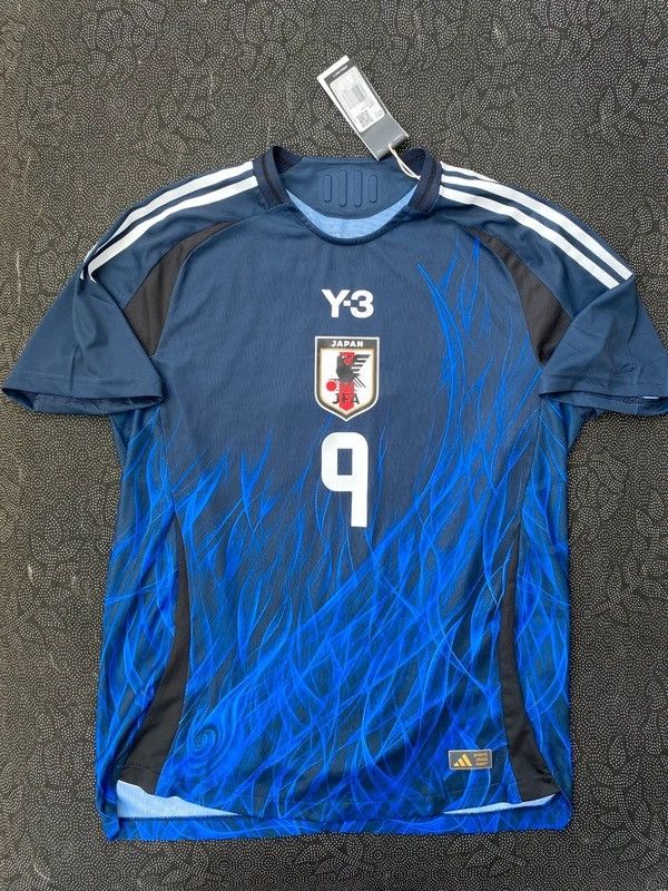 Palace × Y-3 Palace Y-3 Yohji Yamamoto Football Jersey in Red