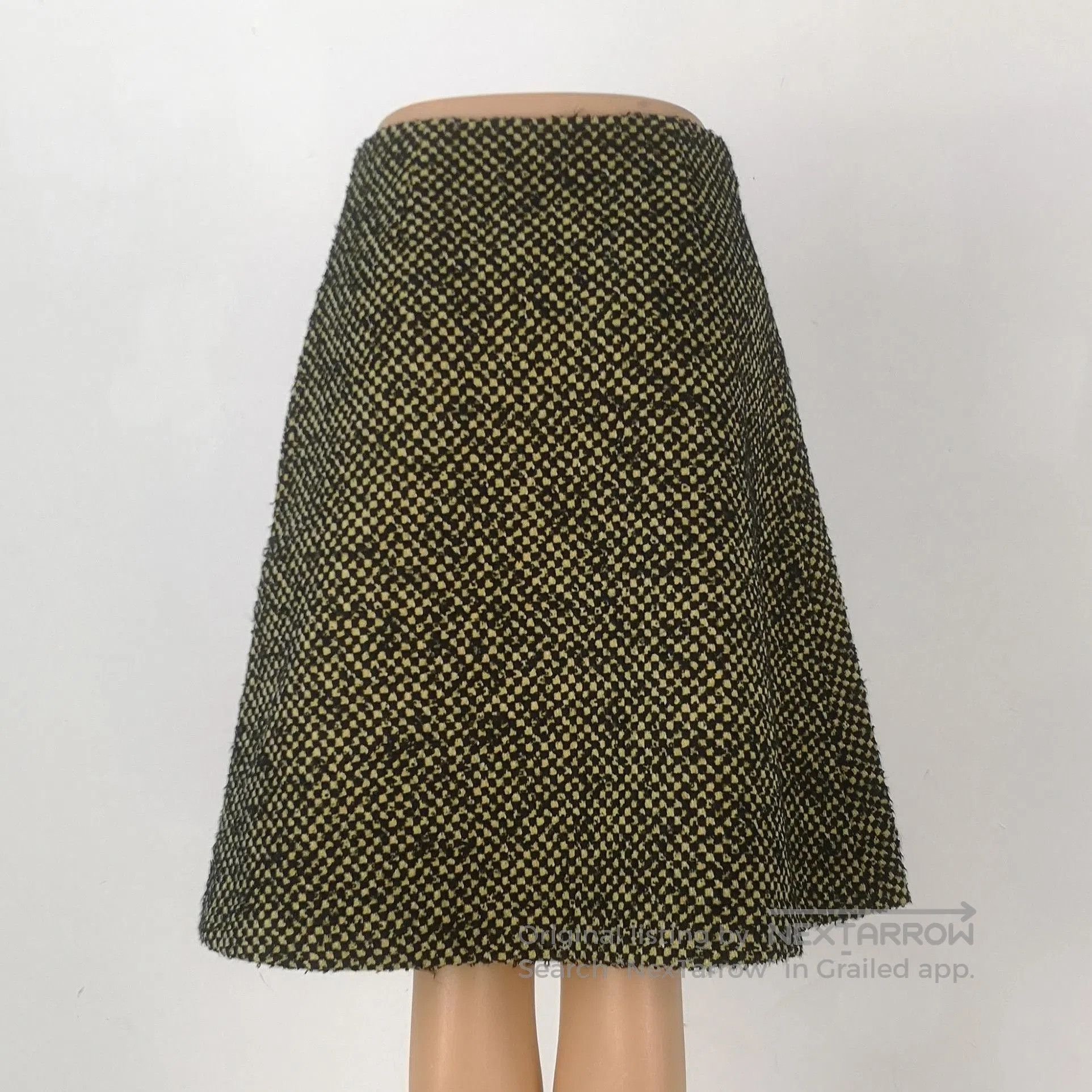Prada Prada Elegant Wool Blend Midi Skirt . Size US 26 / EU 42 - 3 Thumbnail
