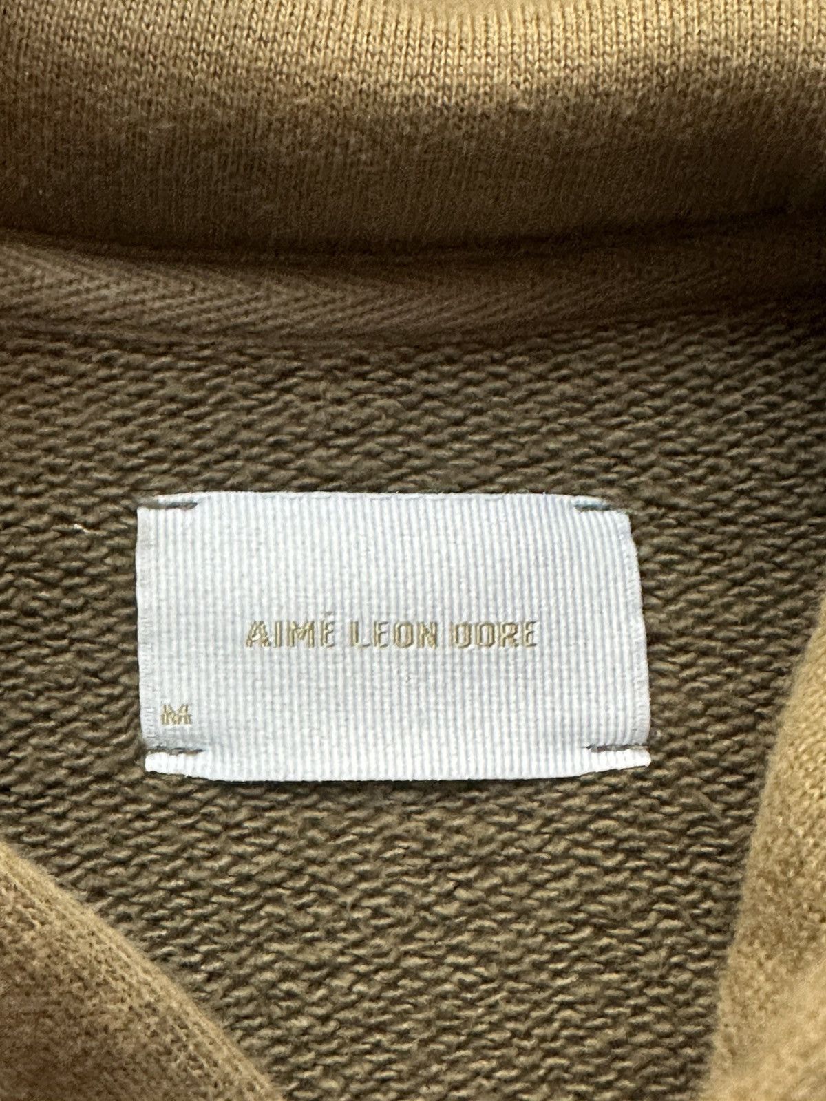 Aime Leon Dore Aimé Leon Dore: Uniform Hoodie- Military Olive (2021) Size US M / EU 48-50 / 2 - 2 Thumbnail