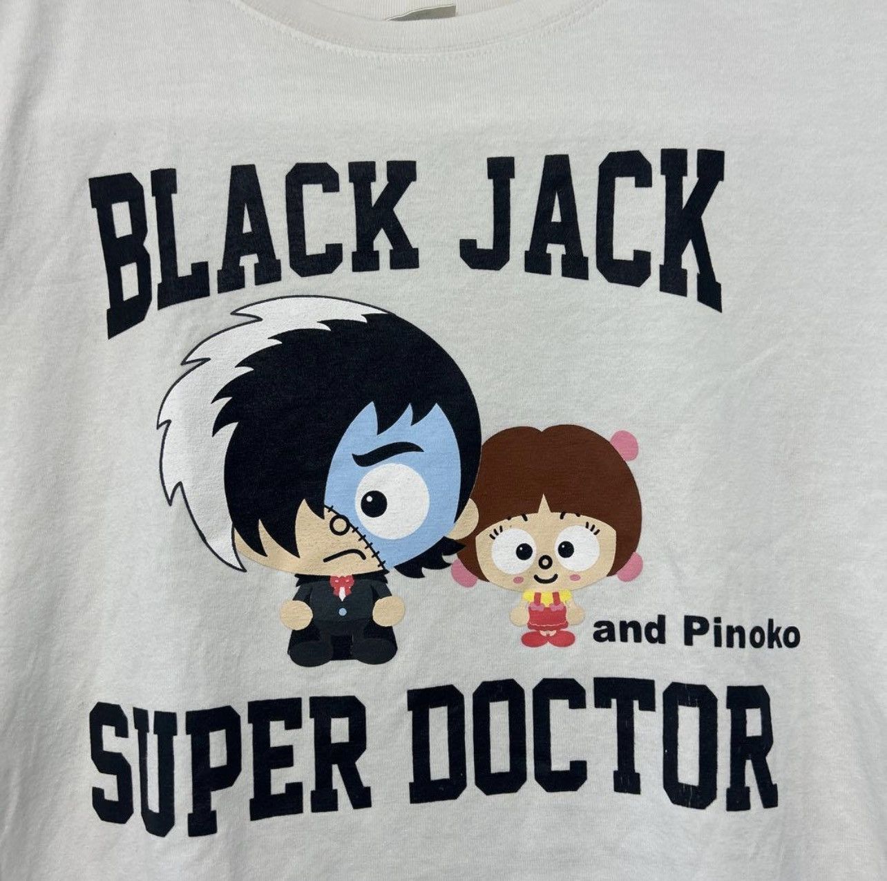 Other Tezuka Osamu Black Jack vintage t-shirts white M from Japan Size US M / EU 48-50 / 2 - 4 Thumbnail