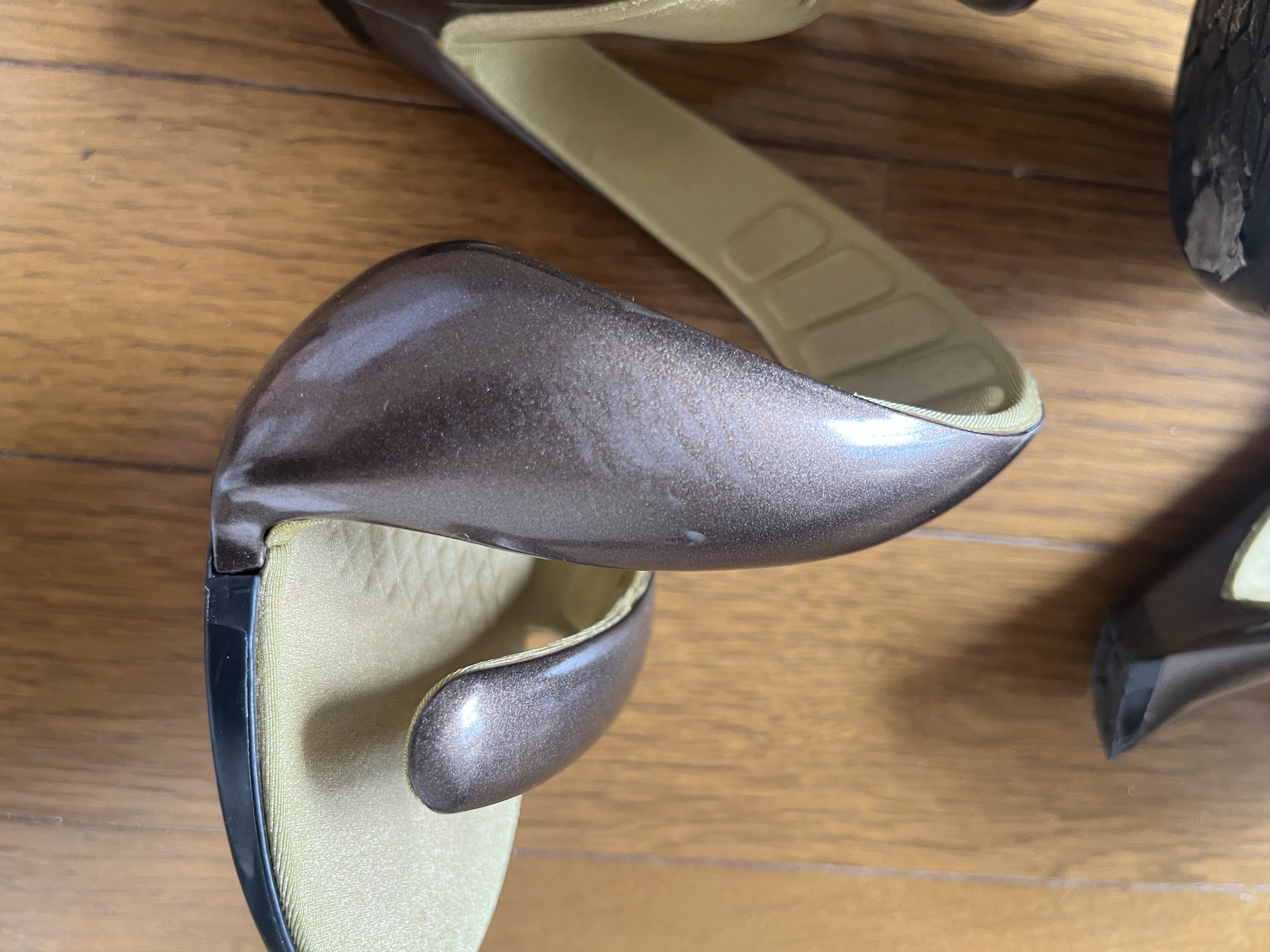 Other Julian Hakes Brown Mojito Heels Size US 4.5 / IT 34.5 - 4 Thumbnail