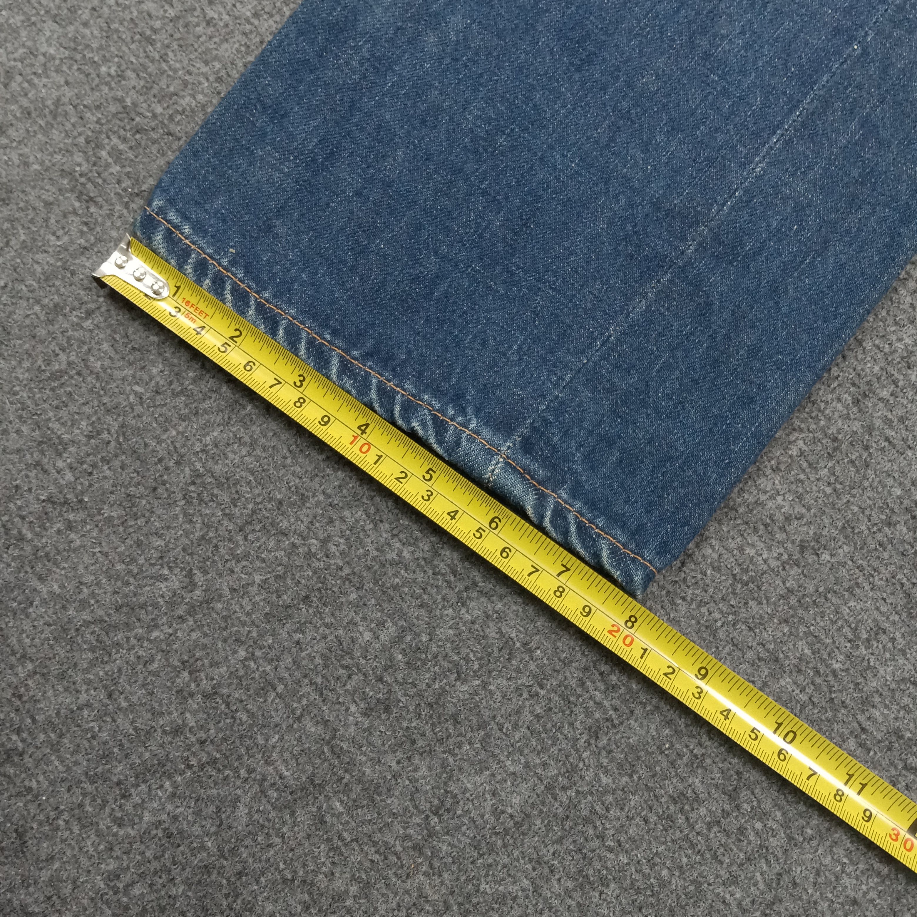 Evisu EVIS Japanese Selvedge Custom Diacock Jeans C280N32 Size US 29 - 13 Thumbnail