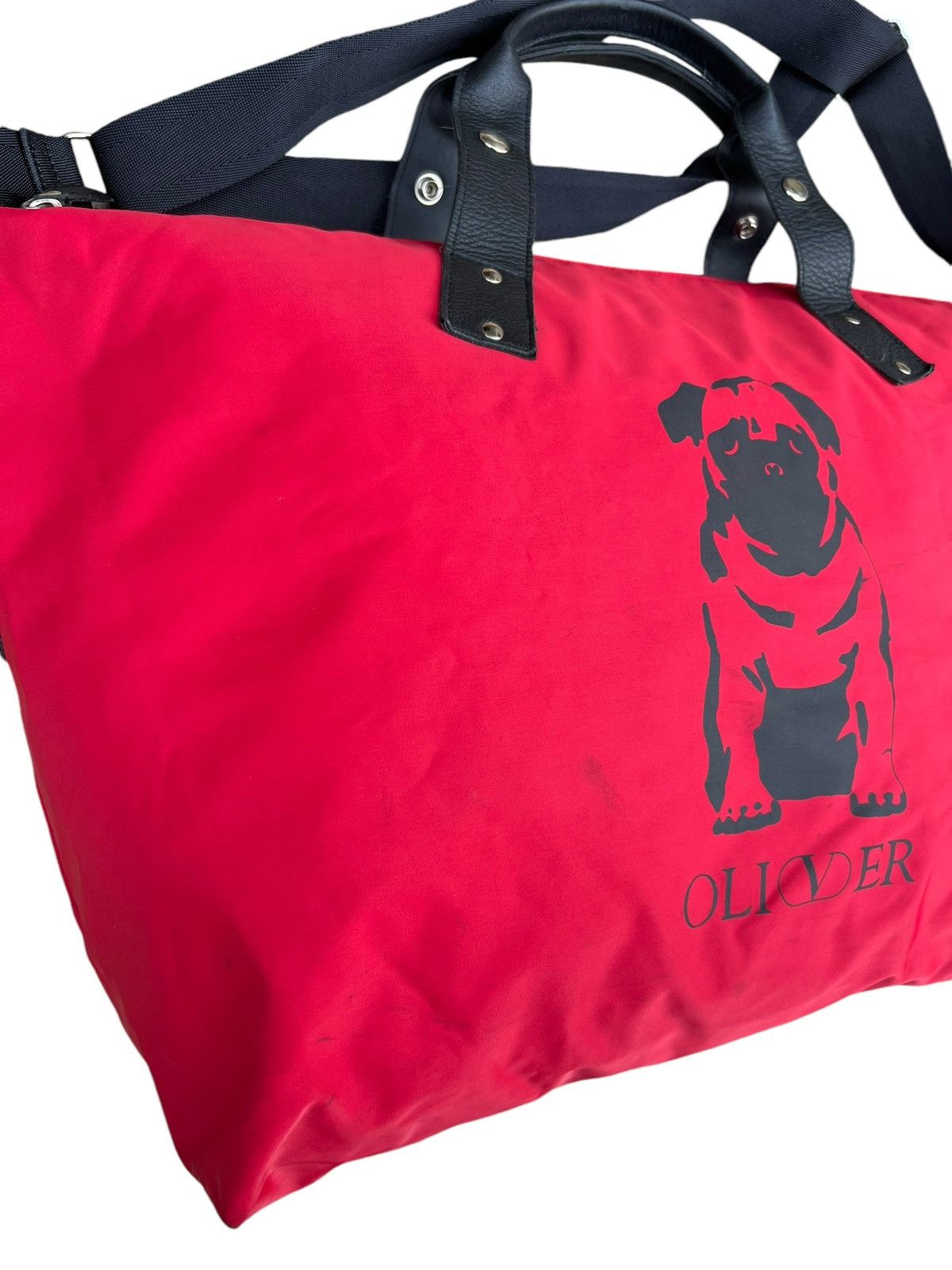 Valentino Vintage valentino Oliver Large Red Tote Bag Size ONE SIZE - 8 Thumbnail