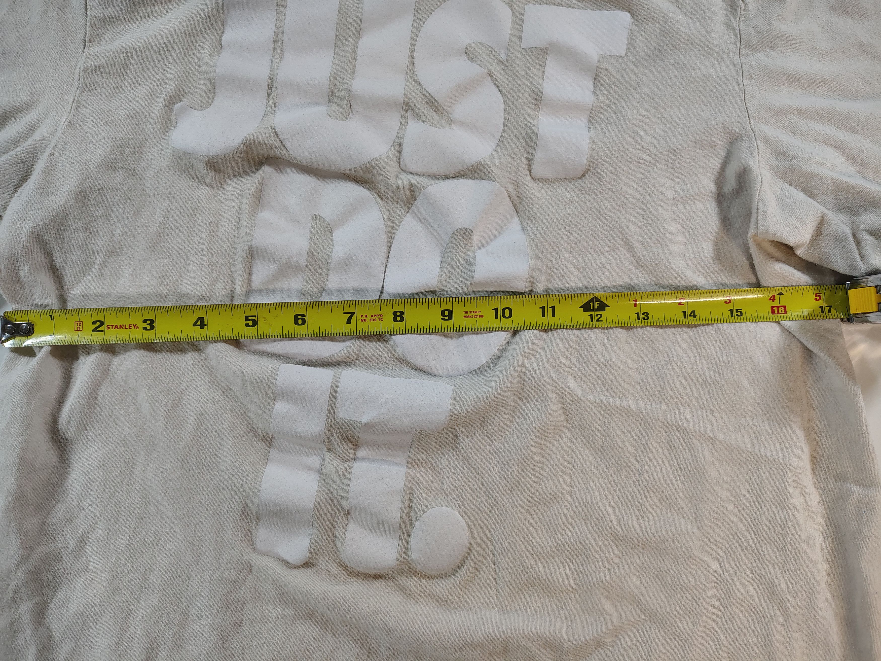 Nike Nike Tee Men's Small White Crew Just Do It Graphic Tee Size US S / EU 44-46 / 1 - 8 Thumbnail