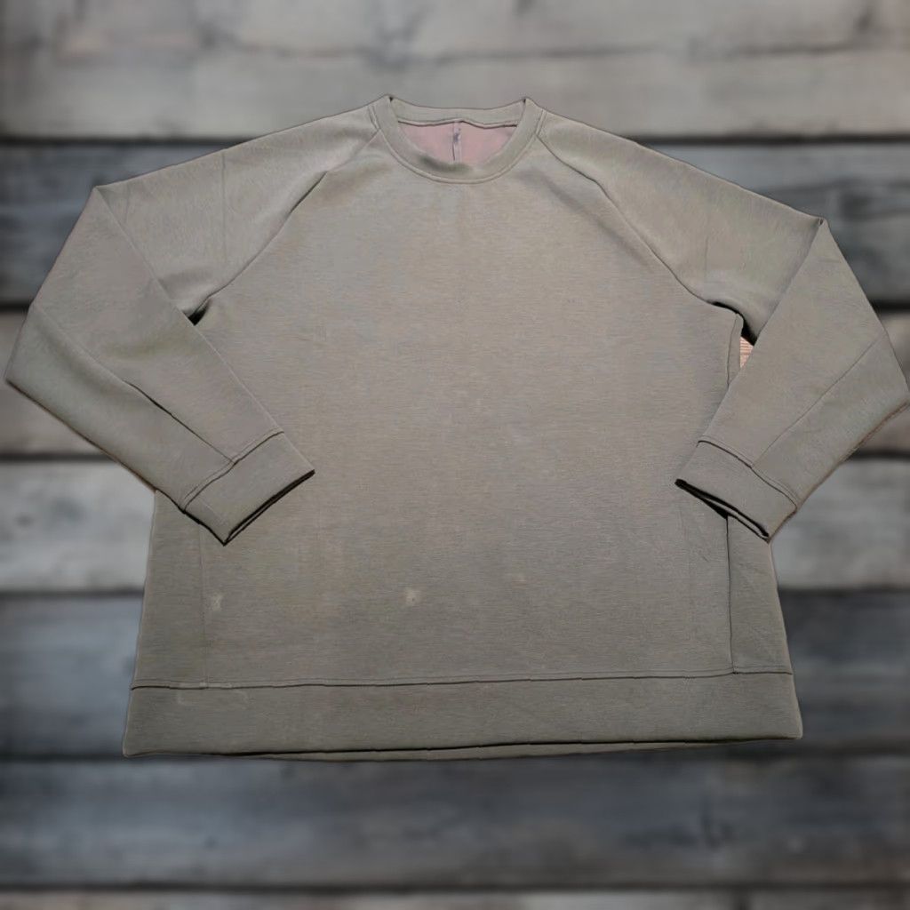 Lululemon Lululemon Men's Engineered Warmth Long Sleeve Crew XL Green Shirt Size US XL / EU 56 / 4 - 1 Thumbnail