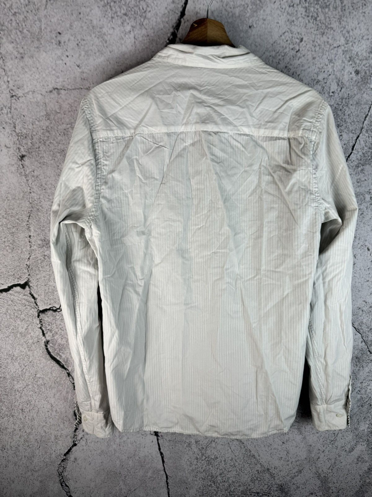 Designer Vintage Allsaints Shirt Long Sleeve Travis Y2K Luxury Rare Size US M / EU 48-50 / 2 - 4 Thumbnail