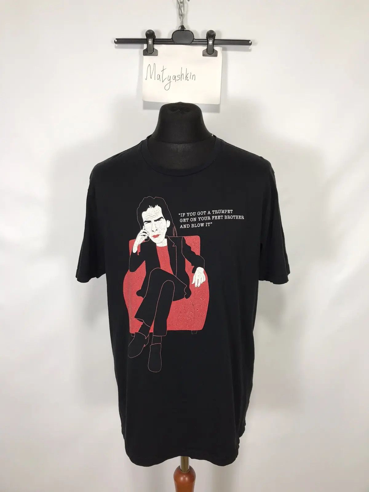 Band Tees Nick Cave and The Bad Seeds size XL Size US XL / EU 56 / 4 - 1 Thumbnail
