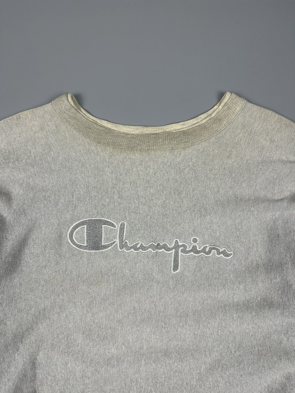 Champion × Vintage Vintage Champion Reverse Weave Sweatshirt Size US XL / EU 56 / 4 - 4 Thumbnail