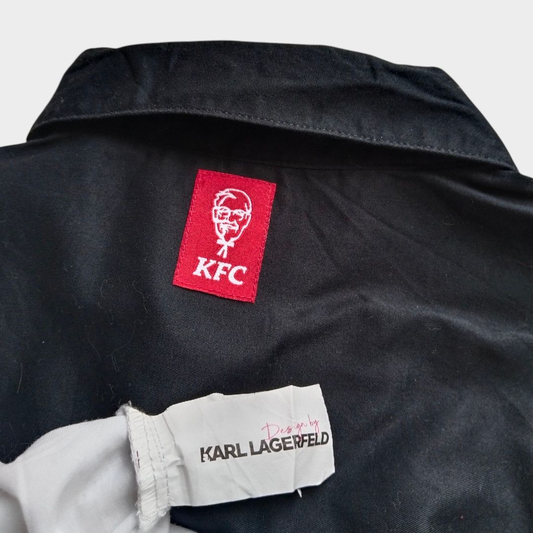 Karl Lagerfeld KFC X Karl legerfeld two tone shirt Size US XL / EU 56 / 4 - 5 Thumbnail