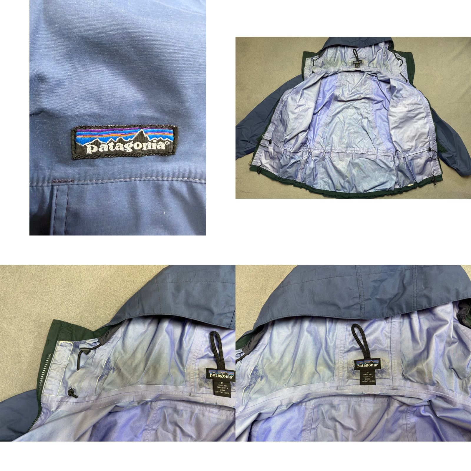 Patagonia VINTAGE Patagonia Jacket Mens size M Blue Nylon Outdoor Hiking Size US M / EU 48-50 / 2 - 8 Thumbnail