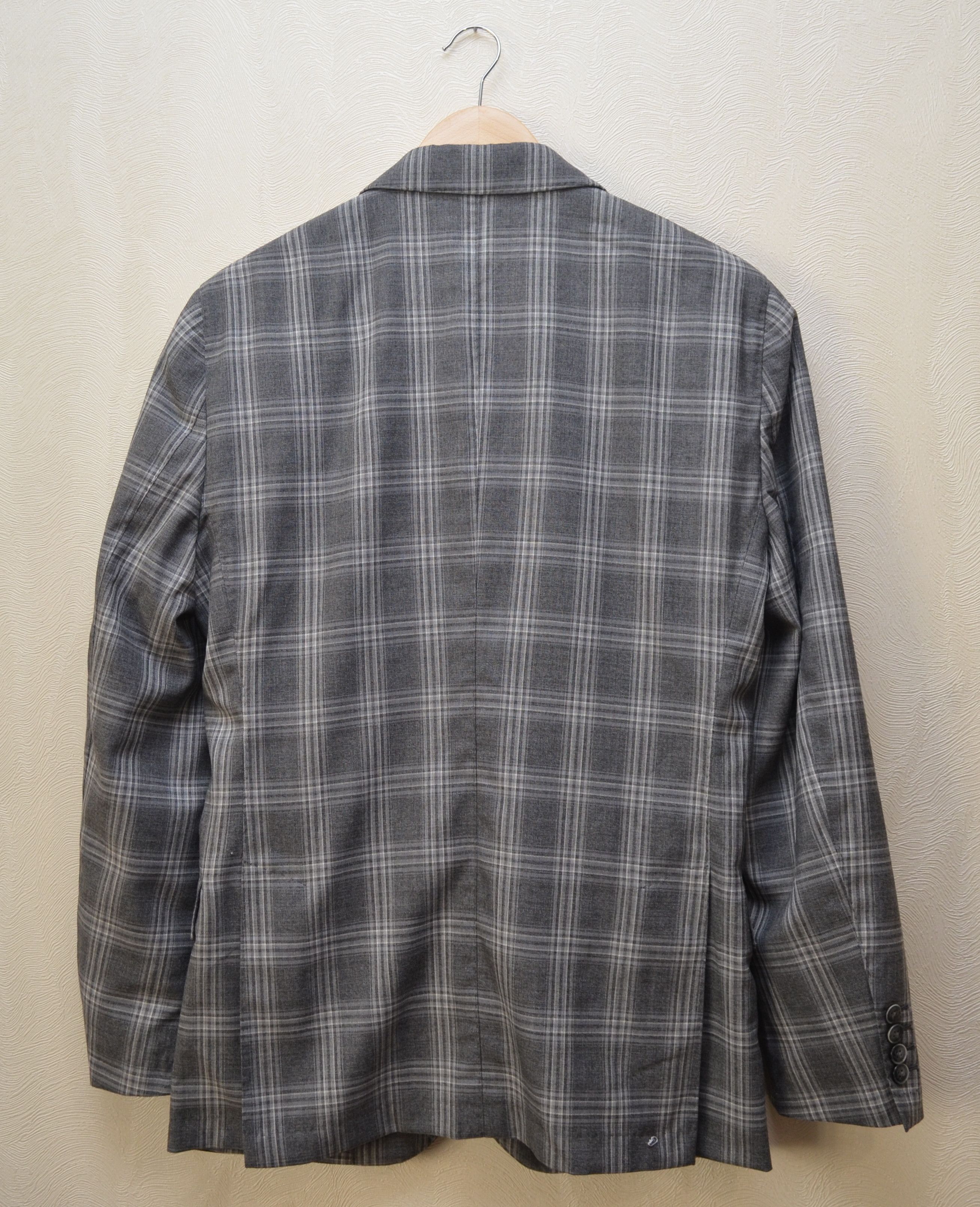 Hackett Hackett Blazer Jacket Unlined Check Wool EU48 US38 Size 38R - 7 Thumbnail