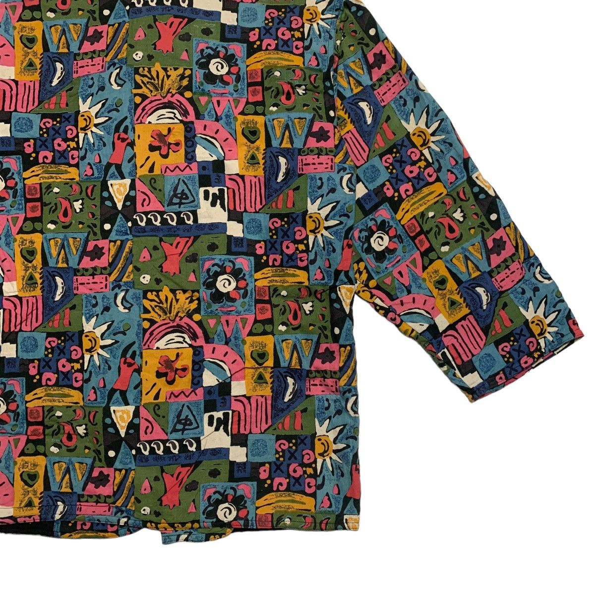 Japanese Brand Japanese Brand Nice Design Multicolor Fullprint Jacket Size US L / EU 52-54 / 3 - 9 Thumbnail