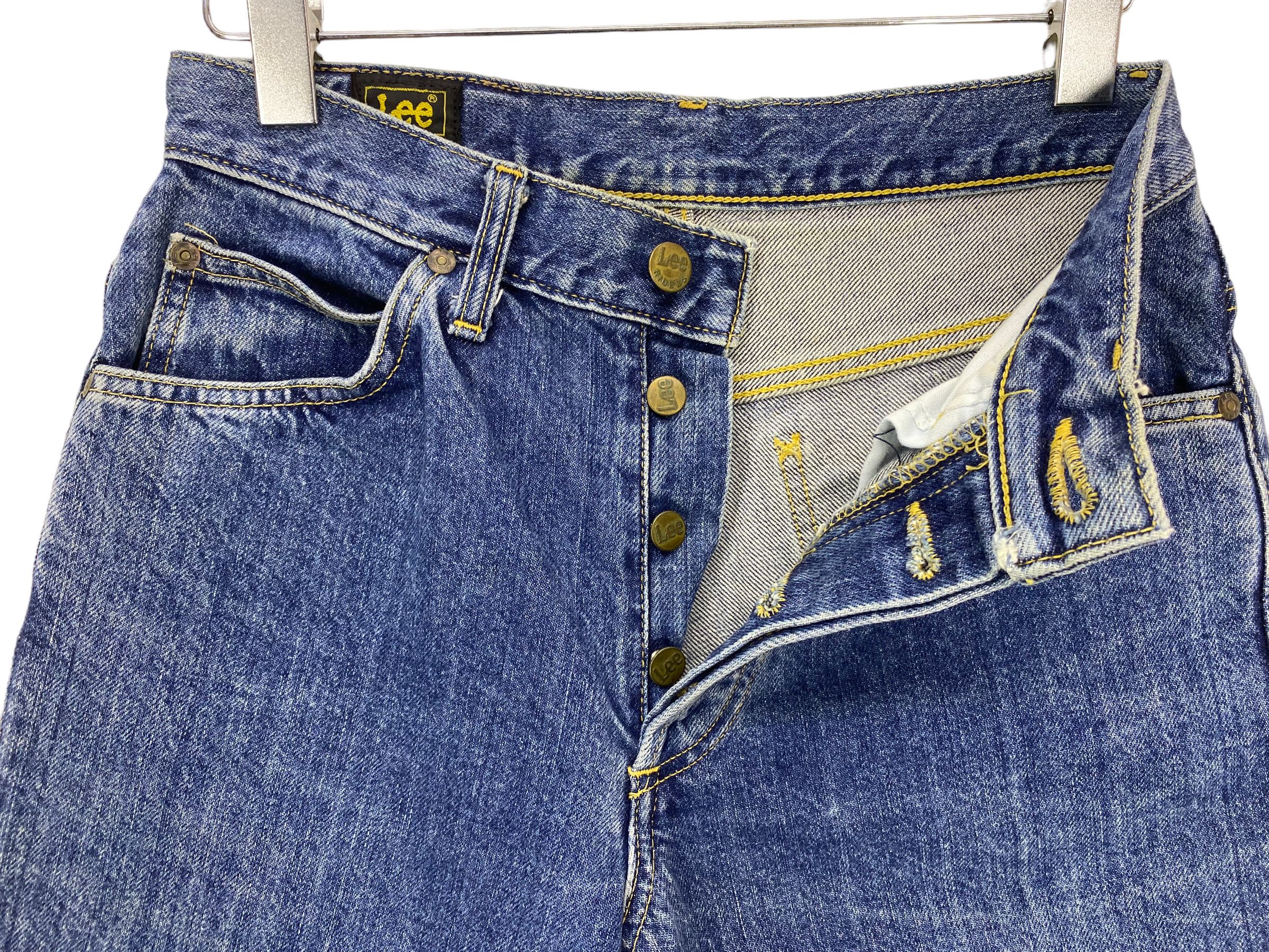 Edwin × Lee Lee x Edwin Jeans Dark Blue Wash Jeans Size 27" / US 4 / IT 40 - 10 Thumbnail