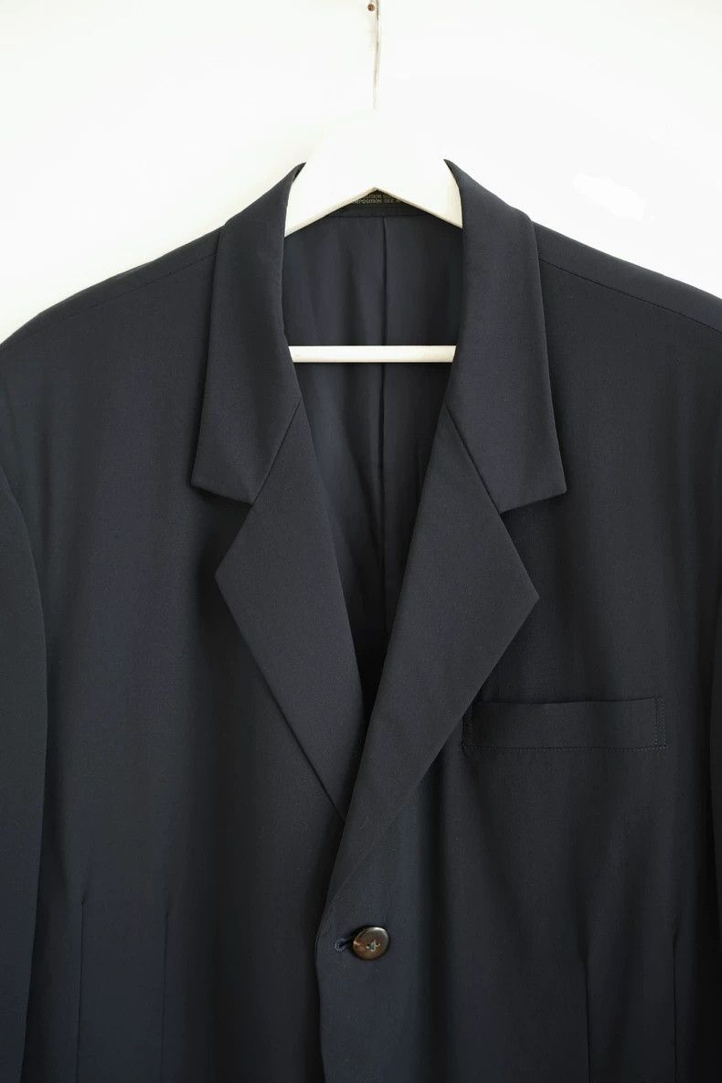 Yohji Yamamoto Yohji Yamamoto size m 88aw noble period silhouette blazer Size 36R - 3 Thumbnail