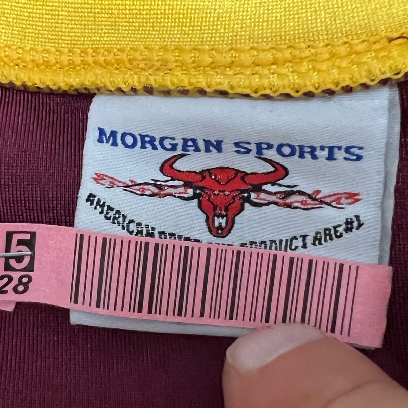 Vintage Vintage Glades Central Football Game Used Jersey J. Woodson Size US XXL / EU 58 / 5 - 7 Thumbnail