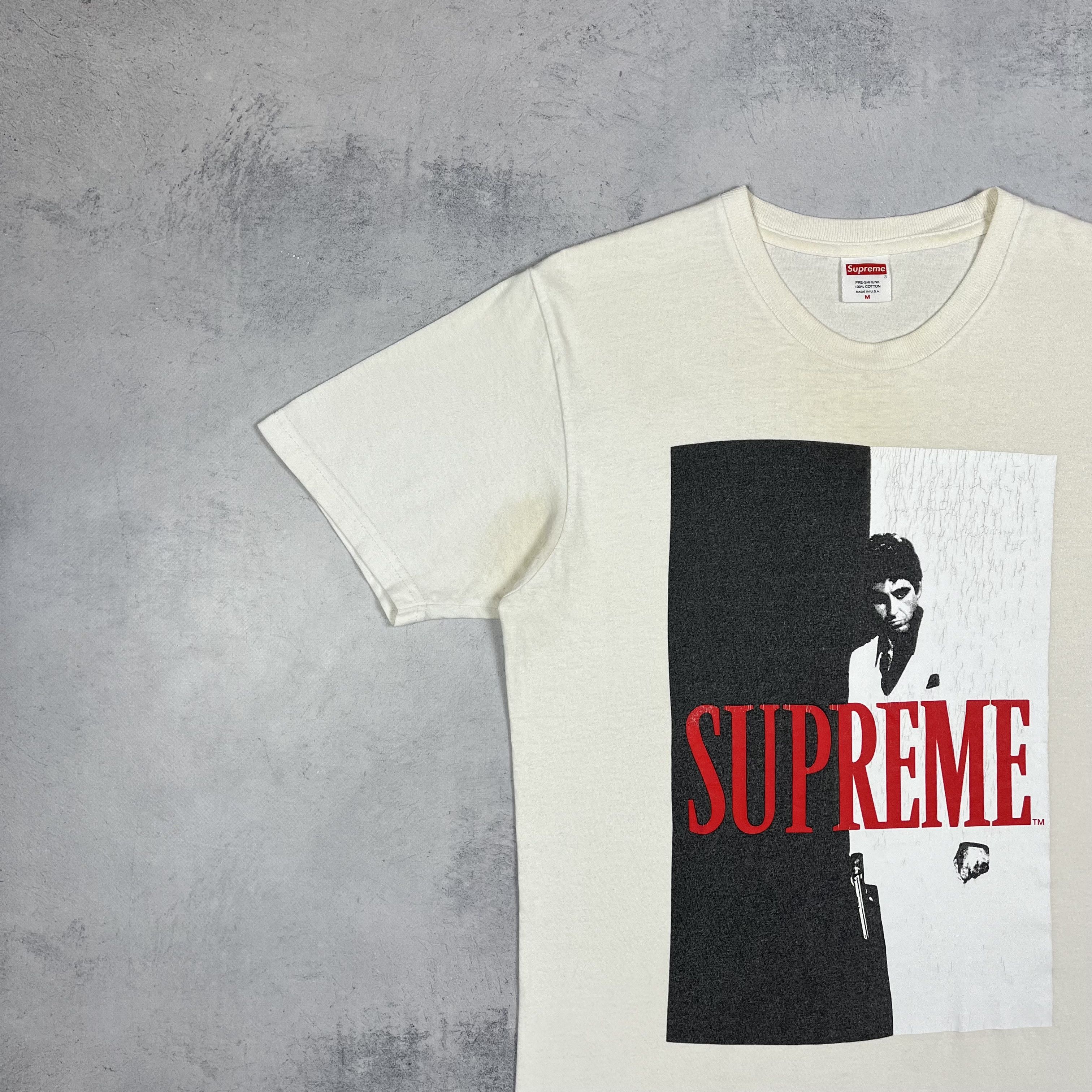 Supreme Supreme ScarFace Split Big Logo T Shirt Size US M / EU 48-50 / 2 - 6 Thumbnail