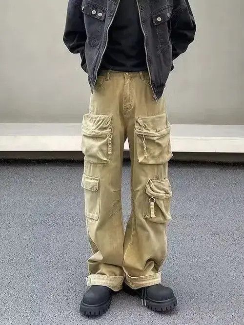 Cargo Beige Jeans