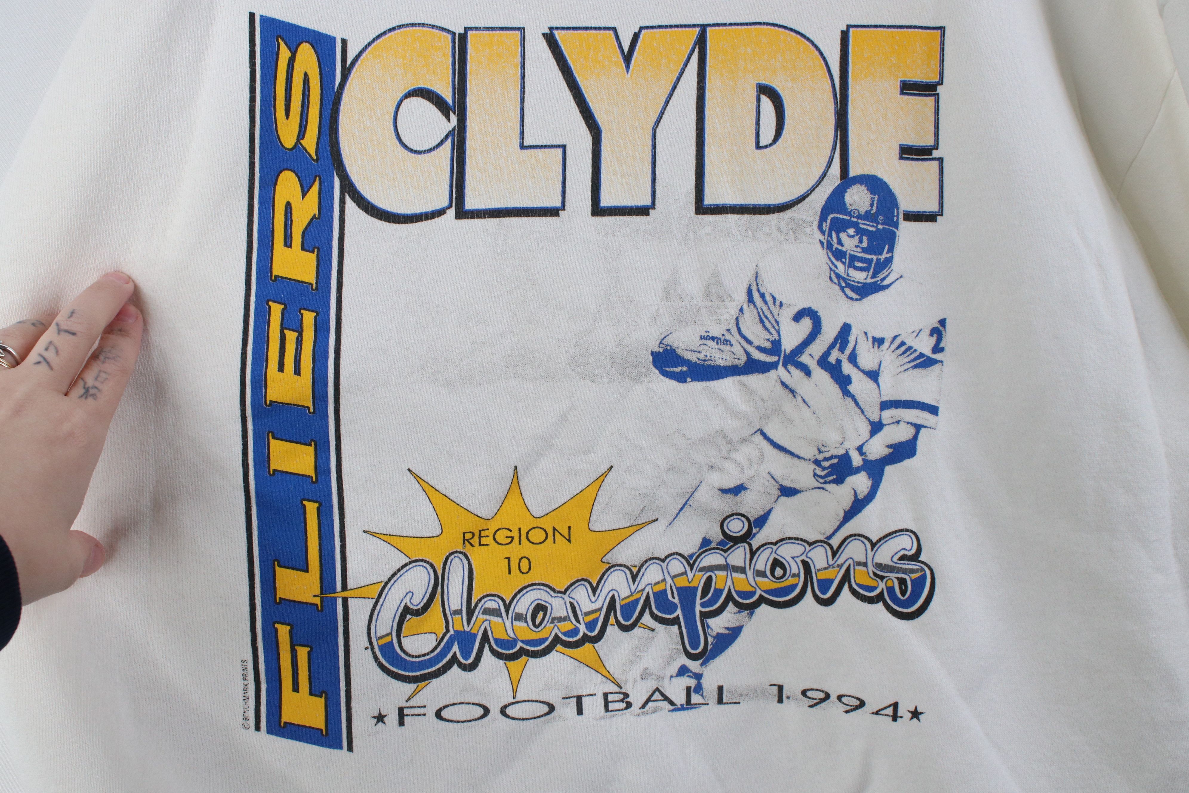 Vintage Vintage 90s High School Football Champions Sweatshirt USA Size US L / EU 52-54 / 3 - 4 Thumbnail