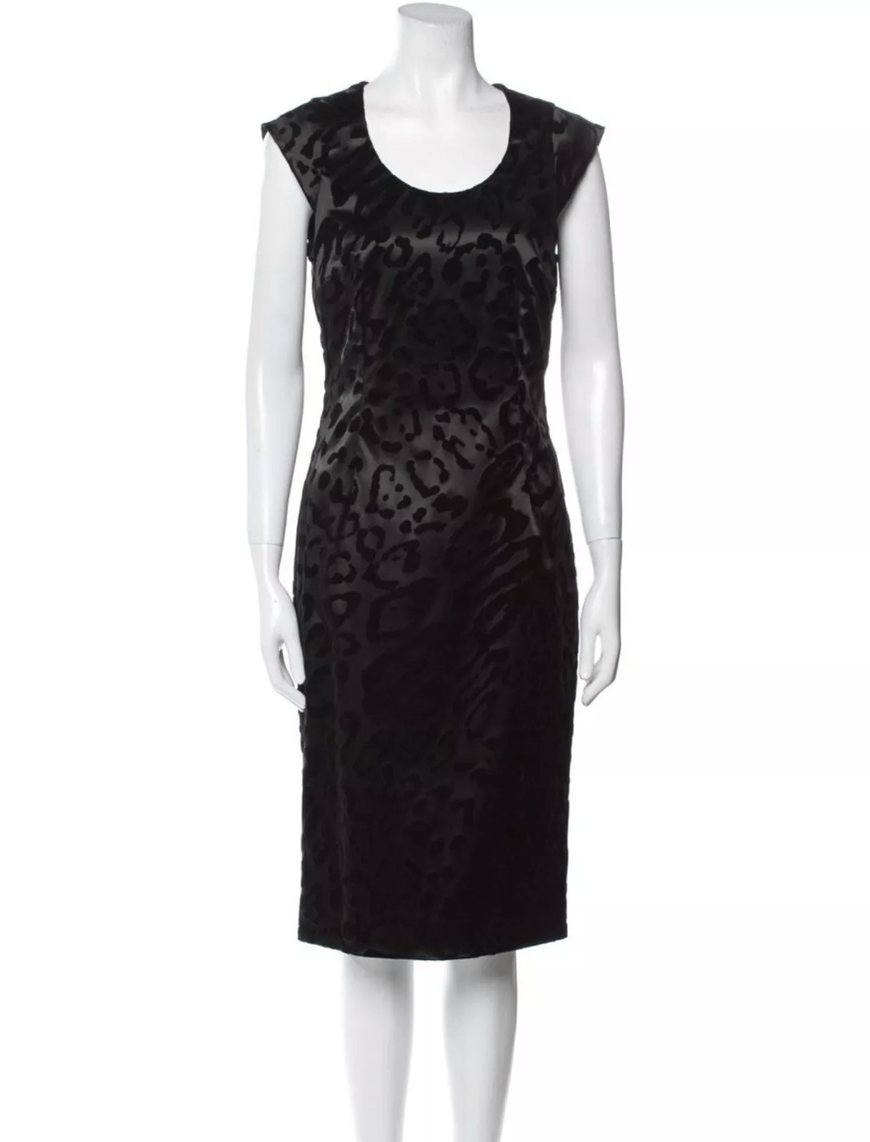 Dolce & Gabbana Dolce & Gabbana Animal Print Midi Length Dress Size: M US8 Size M / US 6-8 / IT 42-44 - 1 Thumbnail