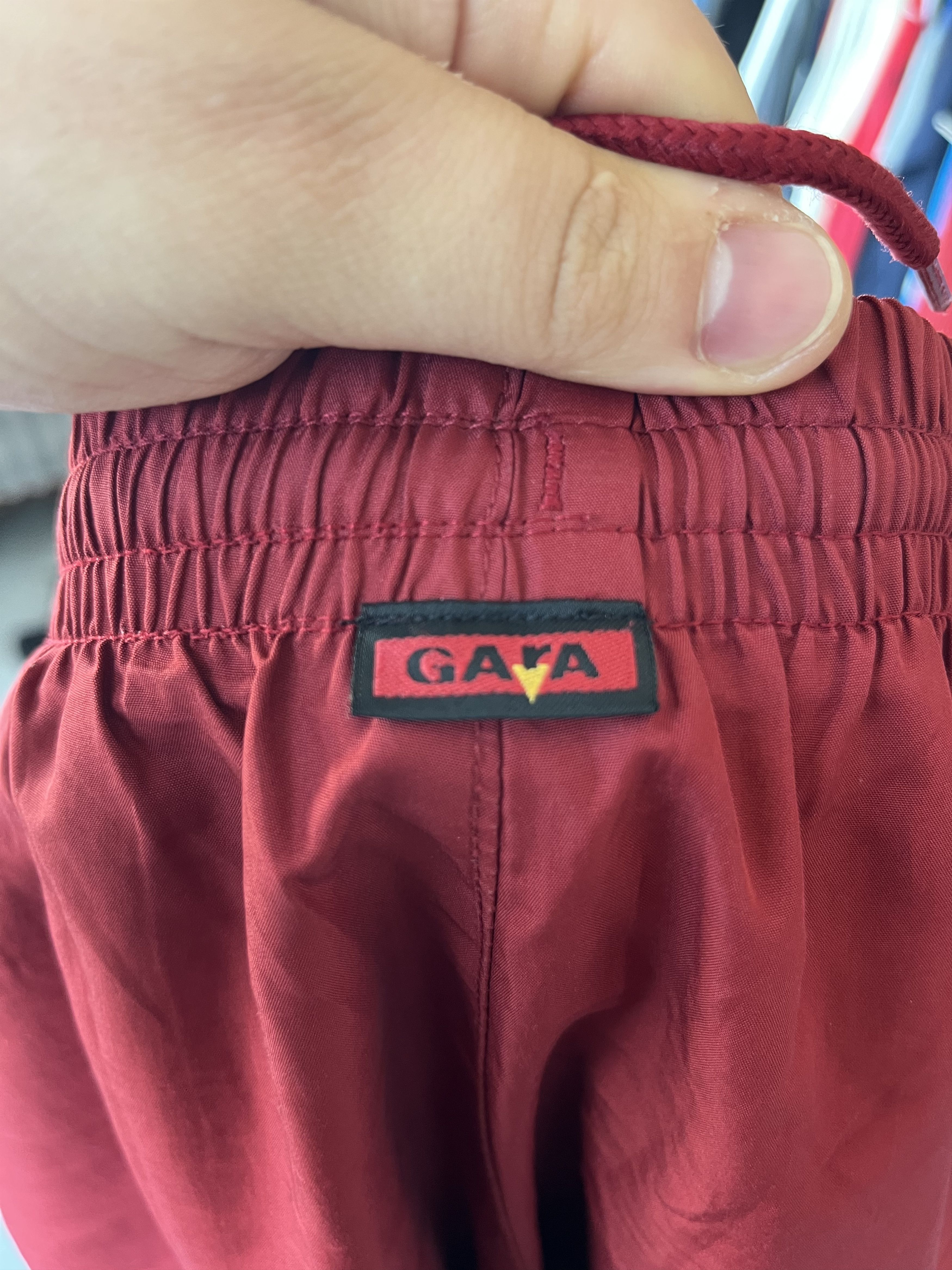Kappa Vintage Nylon Pants Kappa Y2K Soccer Football A.S. ROMA Size US 30 / EU 46 - 10 Thumbnail