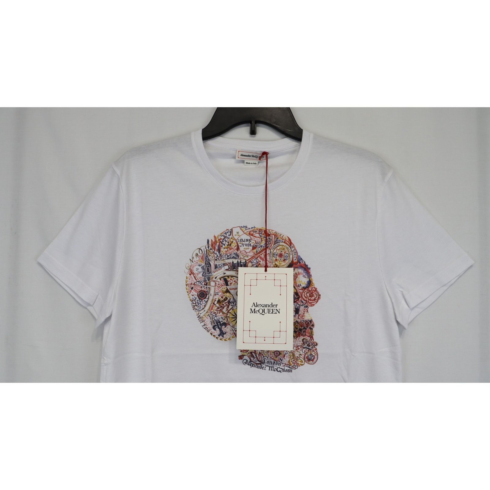 Alexander McQueen o1rshd1 ***Defective / T-Shirt in White Size US S / EU 44-46 / 1 - 9 Thumbnail