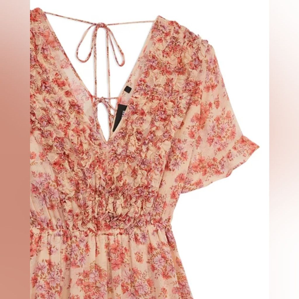 The Kooples The Kooples Vintage Flowers High/Low Dress Size XS / US 0-2 / IT 36-38 - 7 Thumbnail