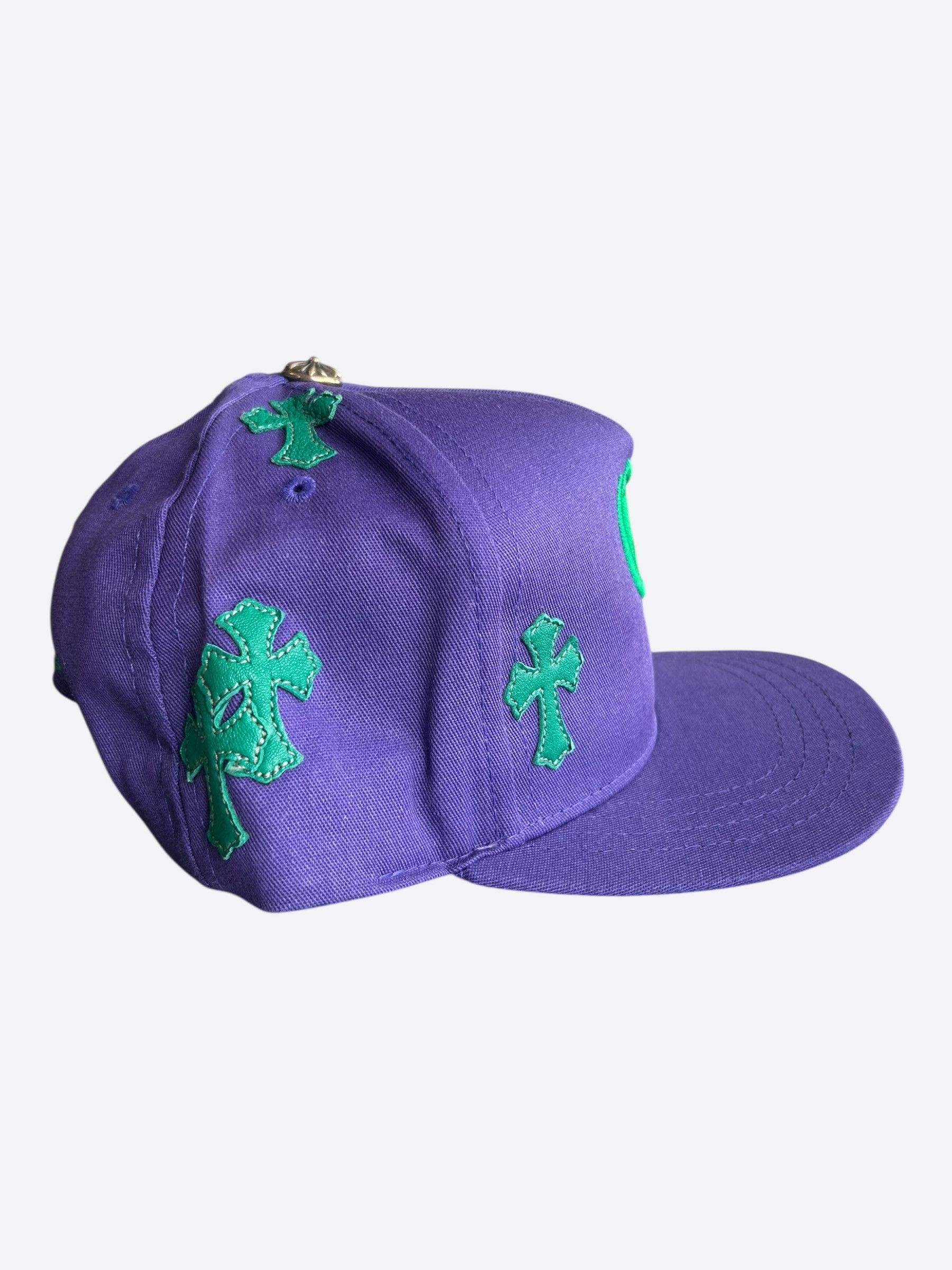Chrome Hearts Chrome Hearts Purple & Green Cross Patch Hat Size ONE SIZE - 2 Thumbnail