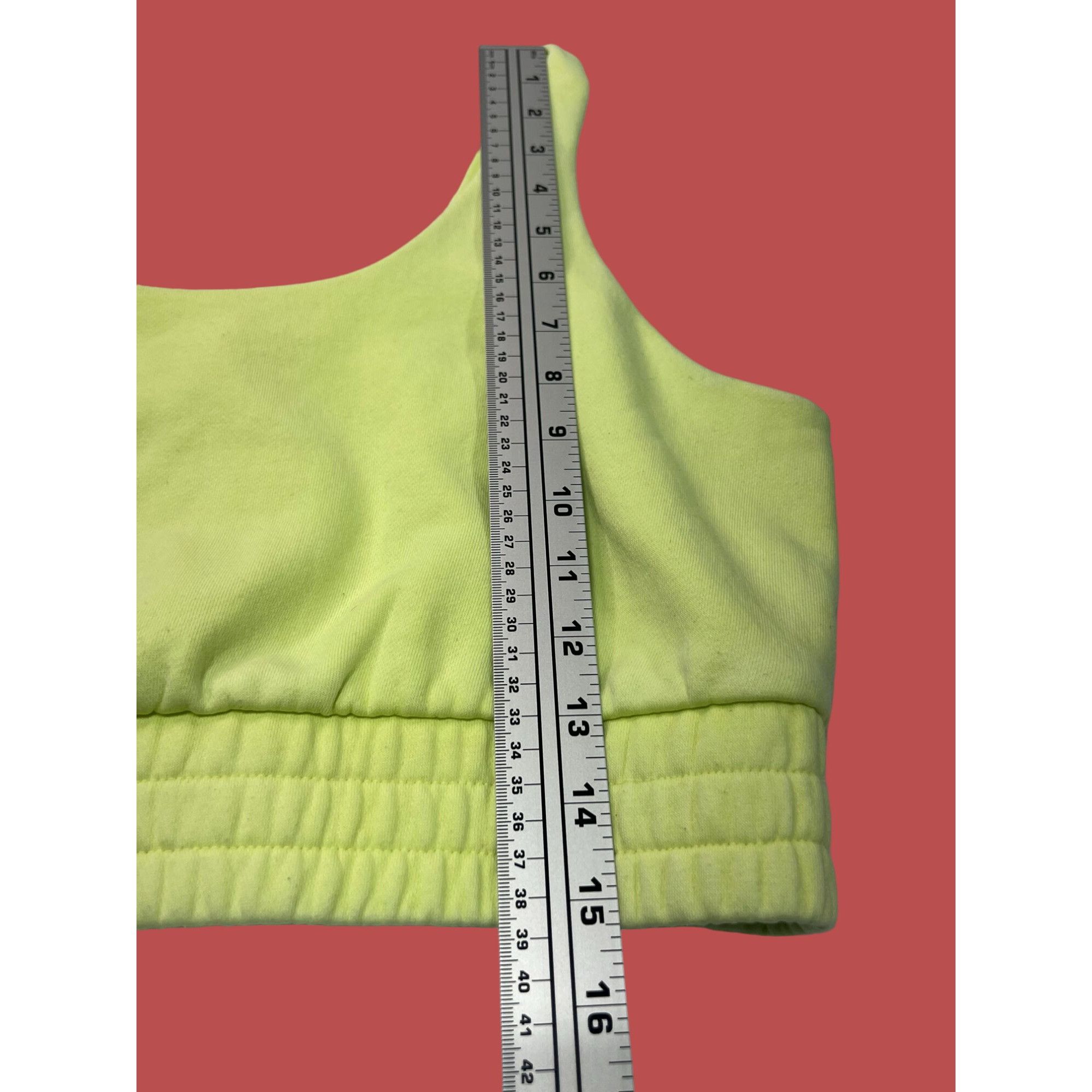 Other Wild Fable - Women's Light Support Sports Bra - Lemon Yellow Size ONE SIZE - 5 Thumbnail