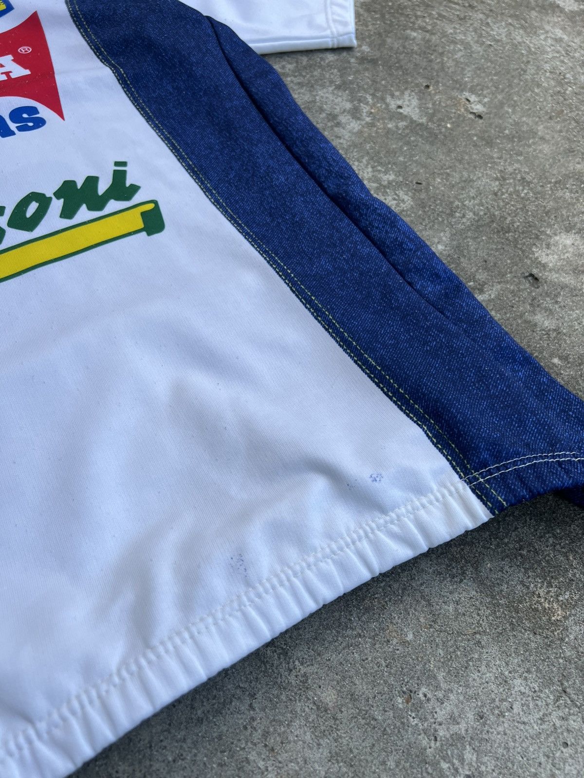 Carrera Vintage Maglia Cycling Jersey Carrera Jeans Maillot TDF 1992 Size US L / EU 52-54 / 3 - 7 Thumbnail