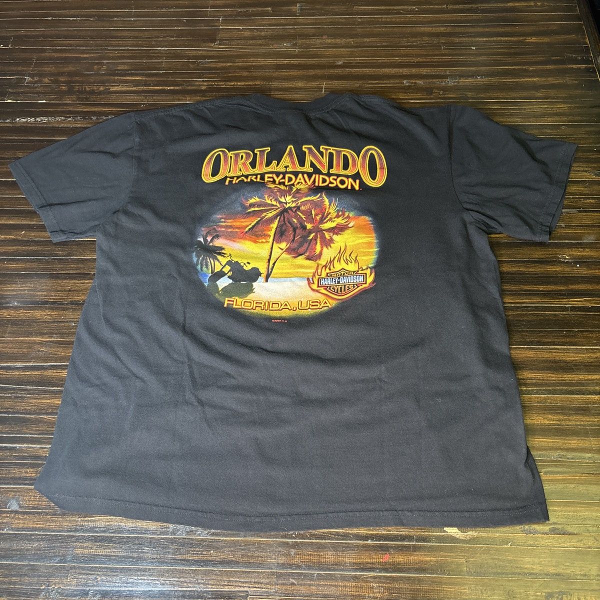 Harley Davidson Harley davidson flame logo tee Size US XL / EU 56 / 4 - 5 Thumbnail