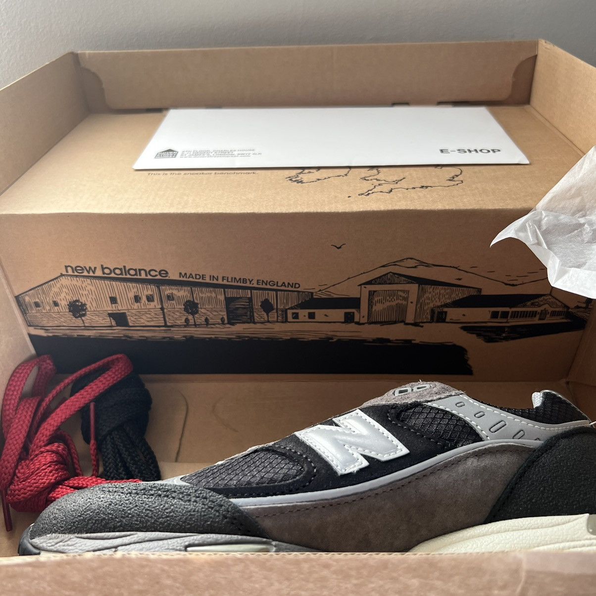 New Balance × Slam Jam NEW BALANCE SLAM JAM X 991 MADE IN ENGLAND 'SHAP STORE' Size US 6 / IT 36 - 20 Thumbnail