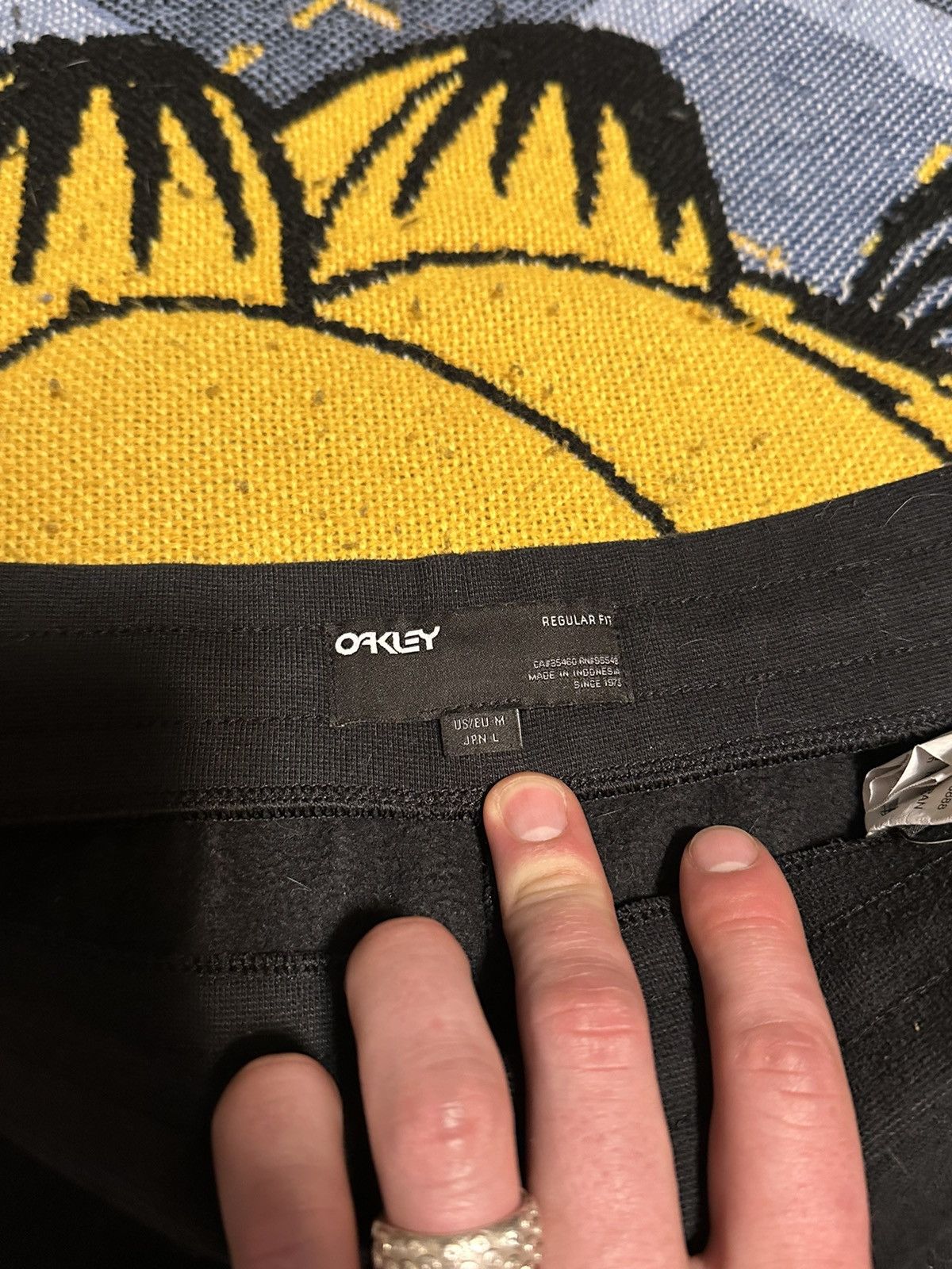 Oakley Vintage Y2K Oakley Baggy Sweatpants Size US 34 / EU 50 - 3 Thumbnail