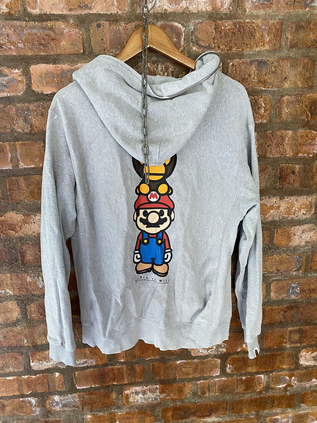 Bape Bape x Nintendo Mario Baby Milo Full Zip Hoodie Size US M / EU 48-50 / 2 - 17 Thumbnail