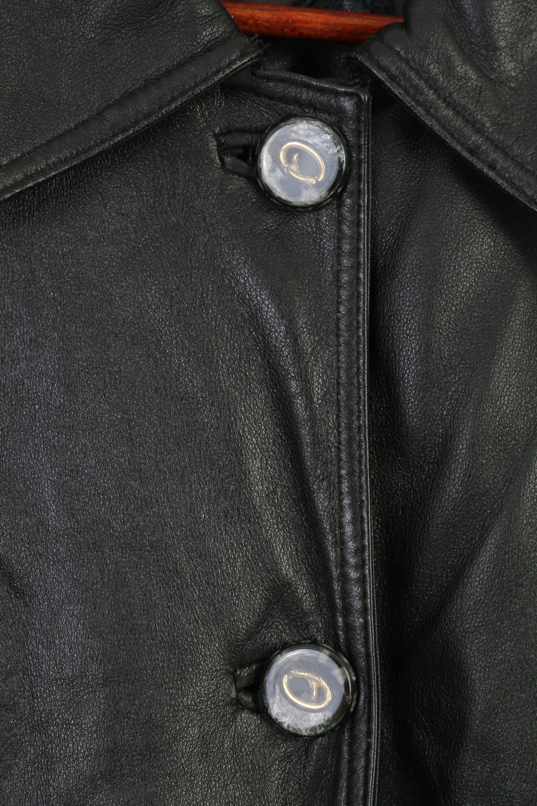 Vintage Alta Moda Women XL Jacket Black Leather 11040 Size XL / US 12-14 / IT 48-50 - 4 Thumbnail