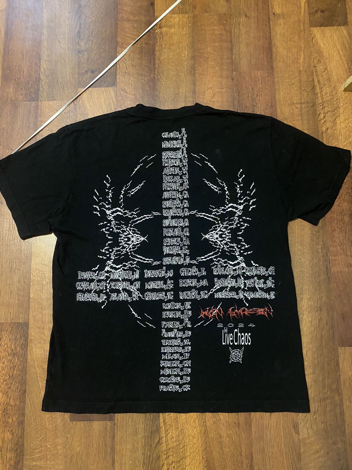 Ken Carson Ken Carson agc tour "obscene image" tshirt Size US L / EU 52-54 / 3 - 2 Thumbnail