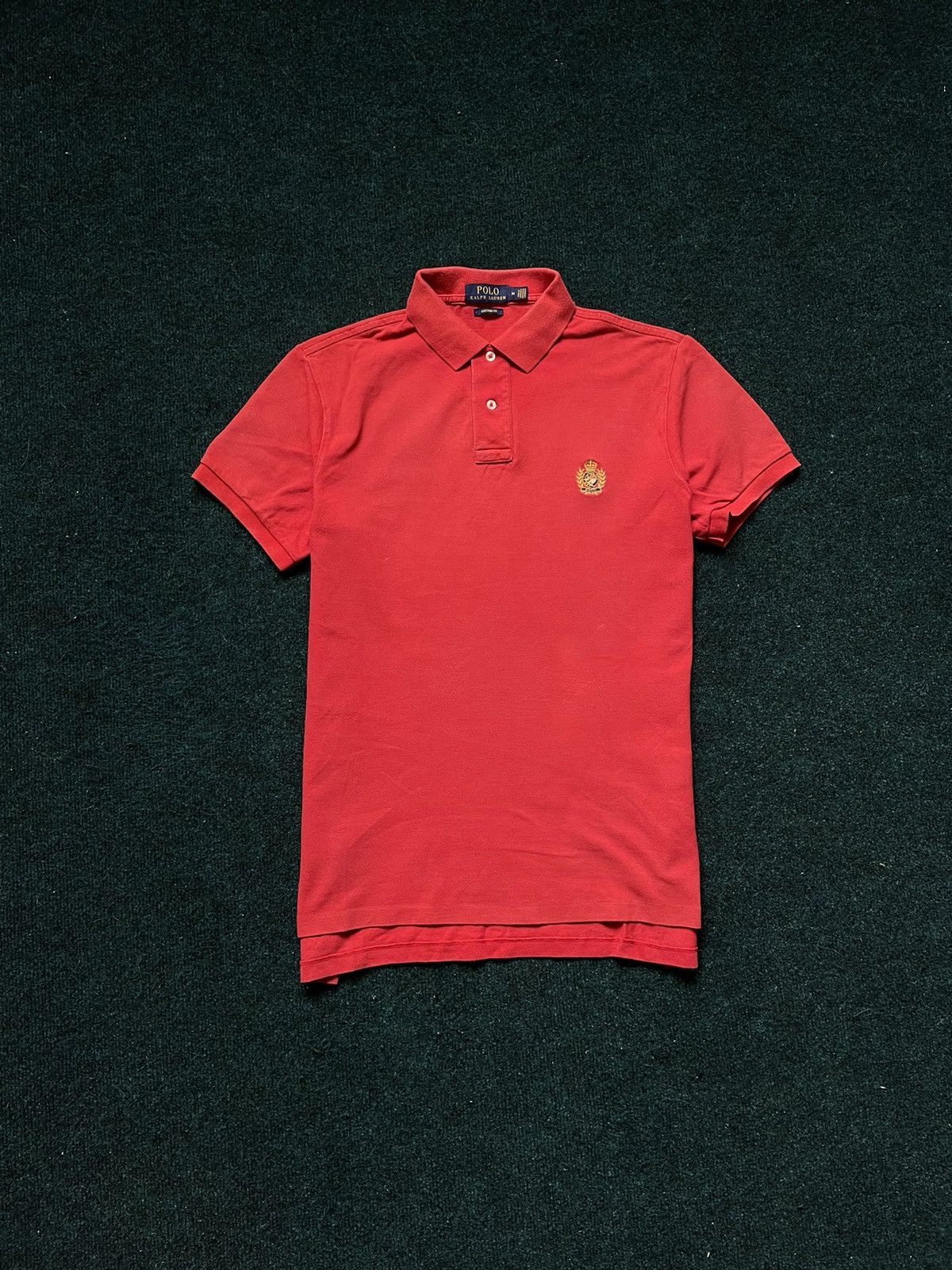 Vintage Ralph Lauren red varsity tee main image 1