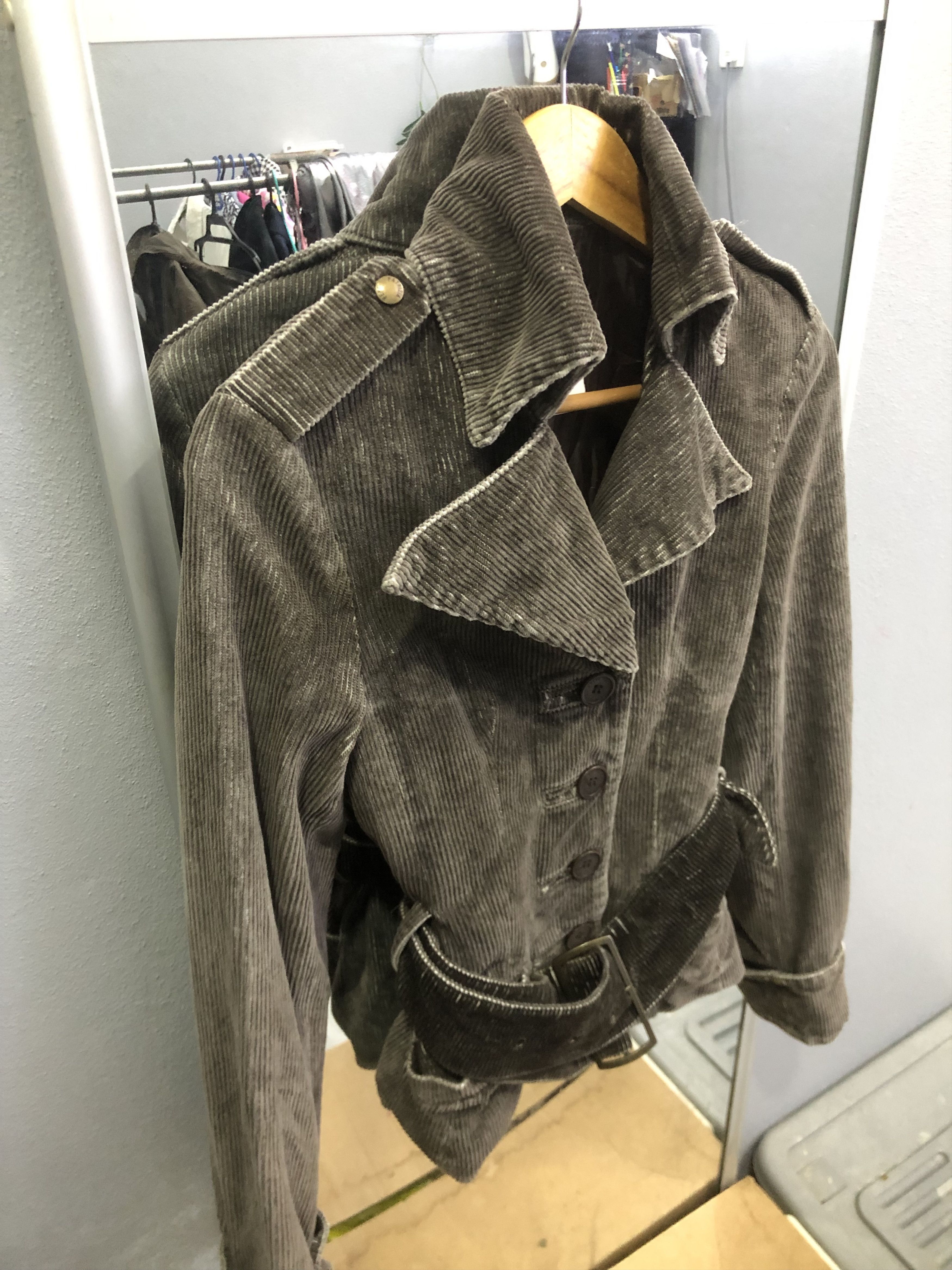 Patrizia Pepe Patrizia Pepe Firenze Corduroy Belted Jacket Italy Size S / US 4 / IT 40 - 3 Thumbnail