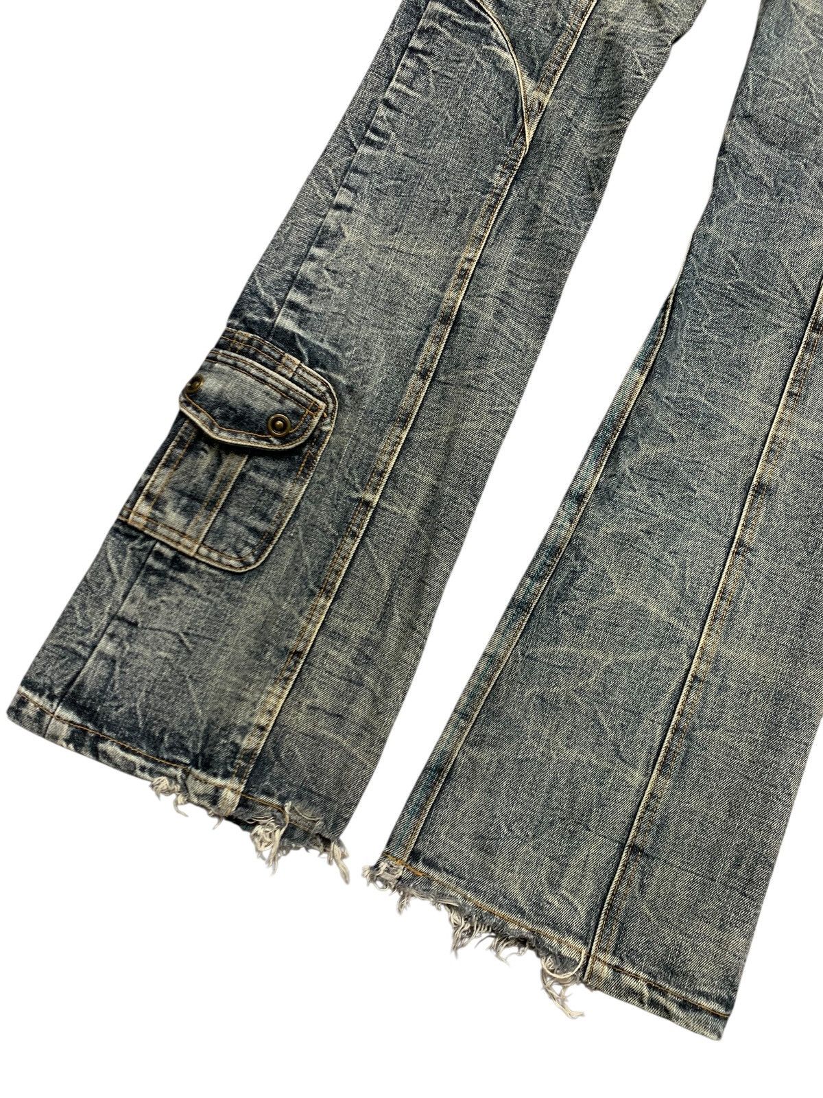 LOWBOX Y2k LOWBOX double waist flared seditionaries 3D pocket ifsix Size US 30 / EU 46 - 6 Thumbnail