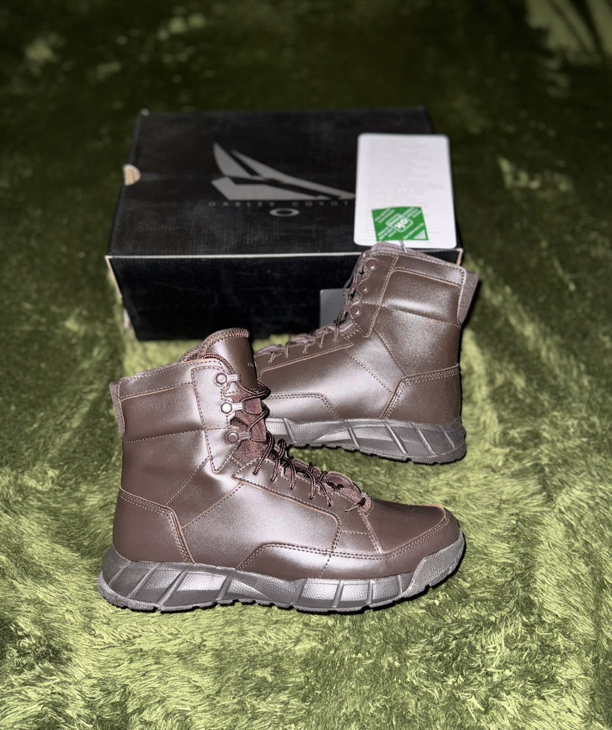 Oakley [US 8.5-9] Oakley Tactical Military Leather Boots Brown Size US 9 / EU 42 - 1 Thumbnail
