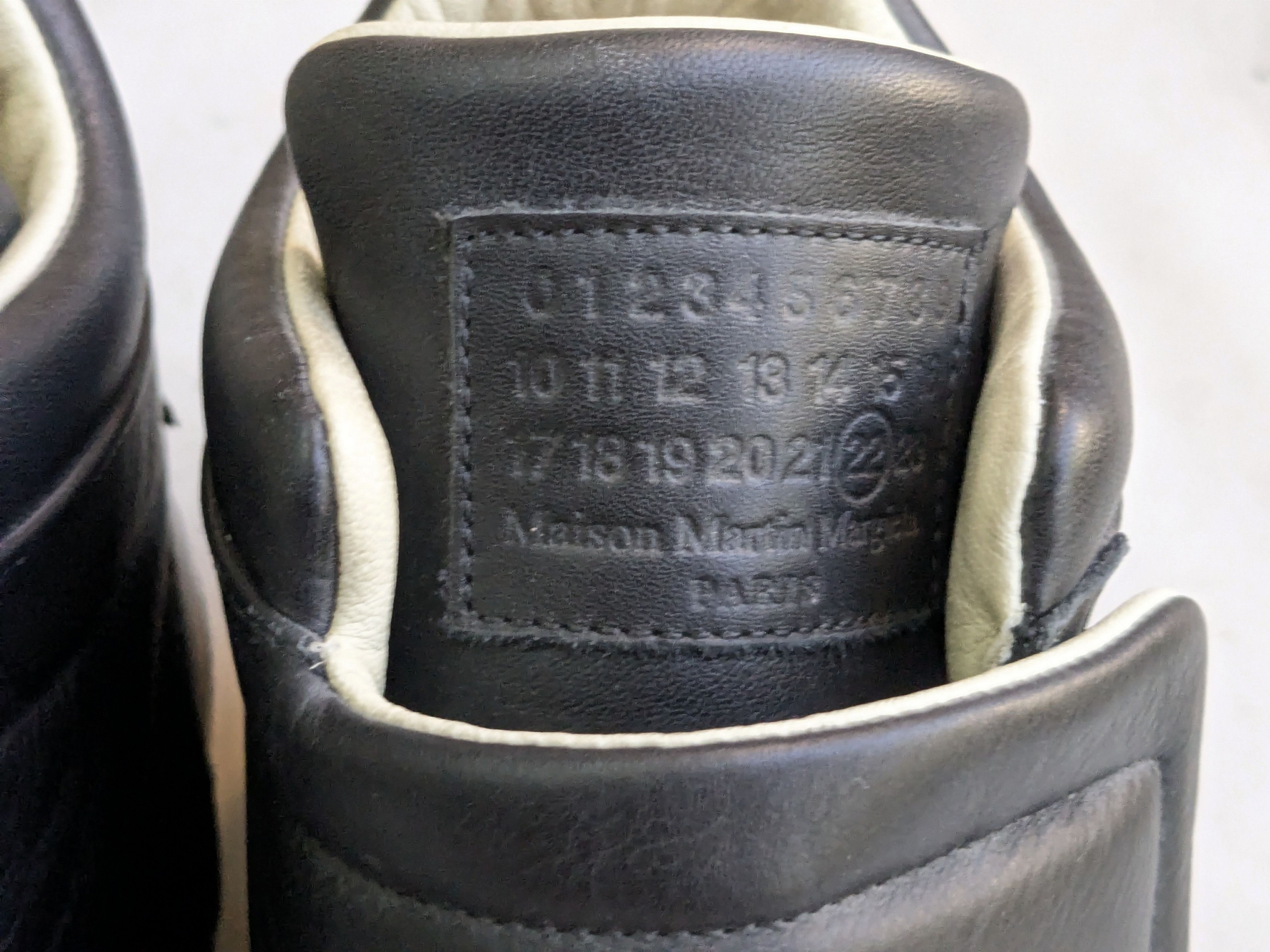 Maison Margiela Maison Margiela Clinic Black 11 44 High Tops Leather Size US 11 / EU 44 - 5 Thumbnail