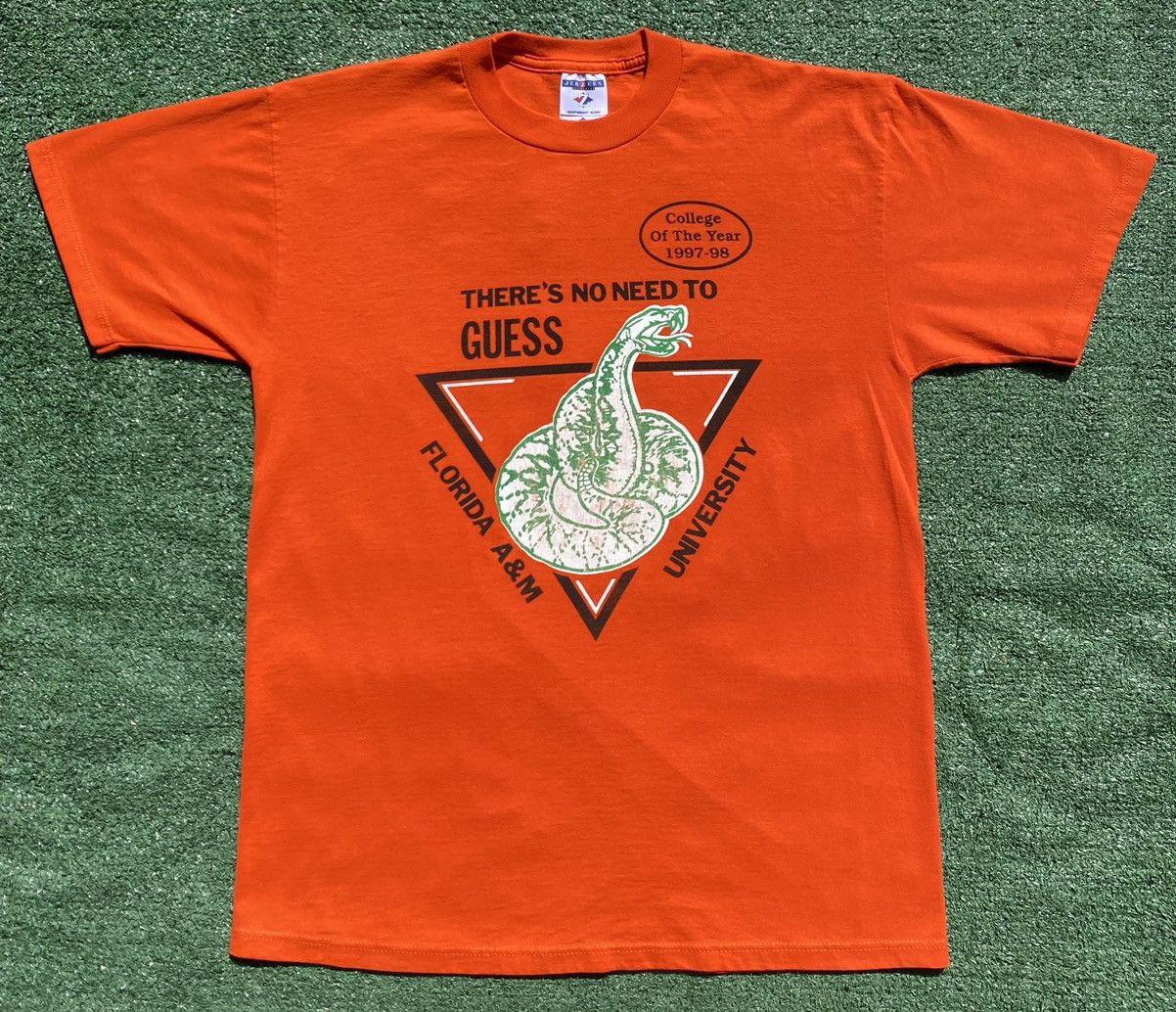 Vintage VTG 90’s Florida A&M Rattlers FAMU HBCU College Of The Year Size US M / EU 48-50 / 2 - 1 Thumbnail