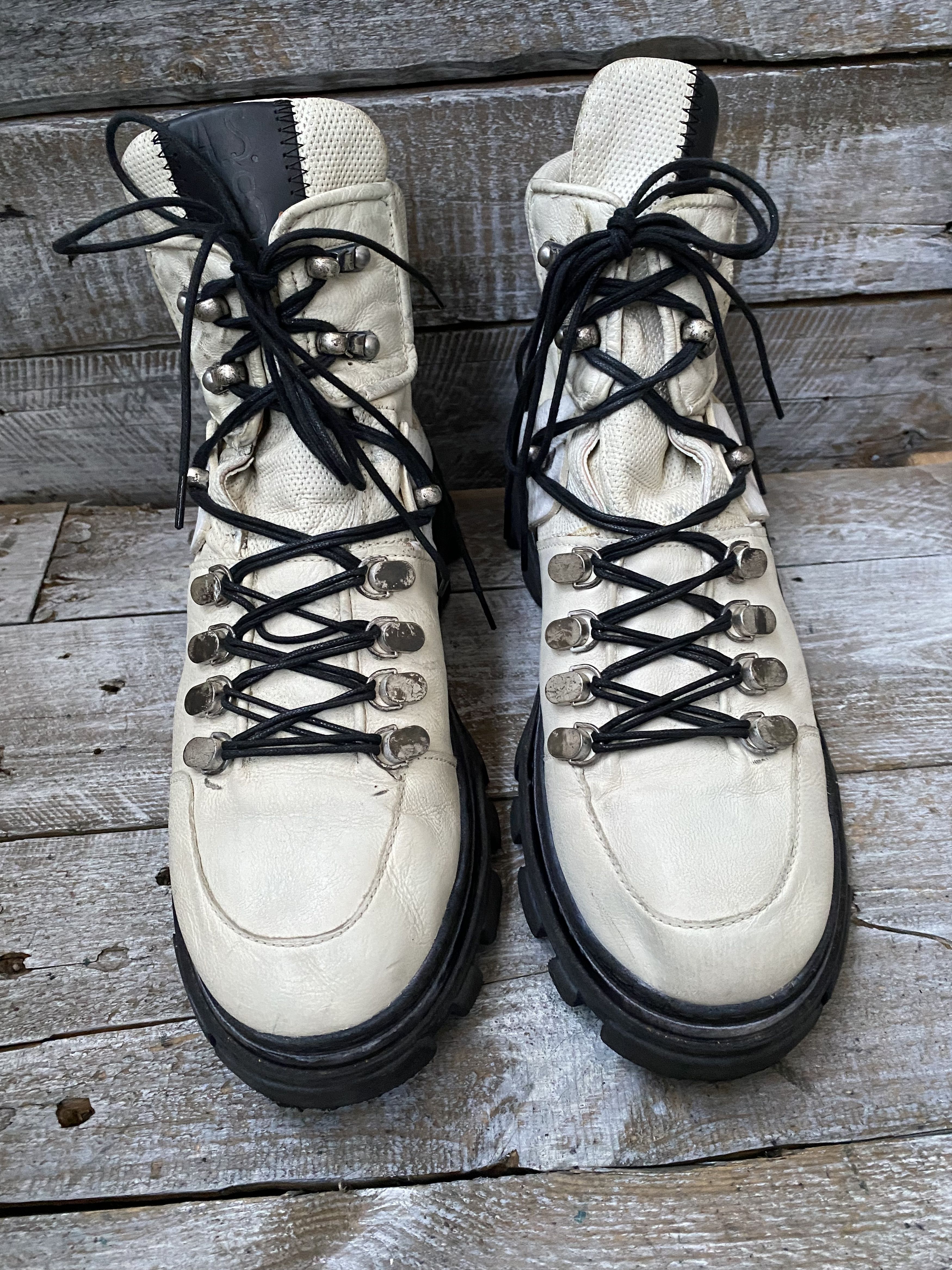 A.S.98 A.S.98 hiking leather grunge boots sz 41 Size US 8 / EU 41 - 8 Thumbnail