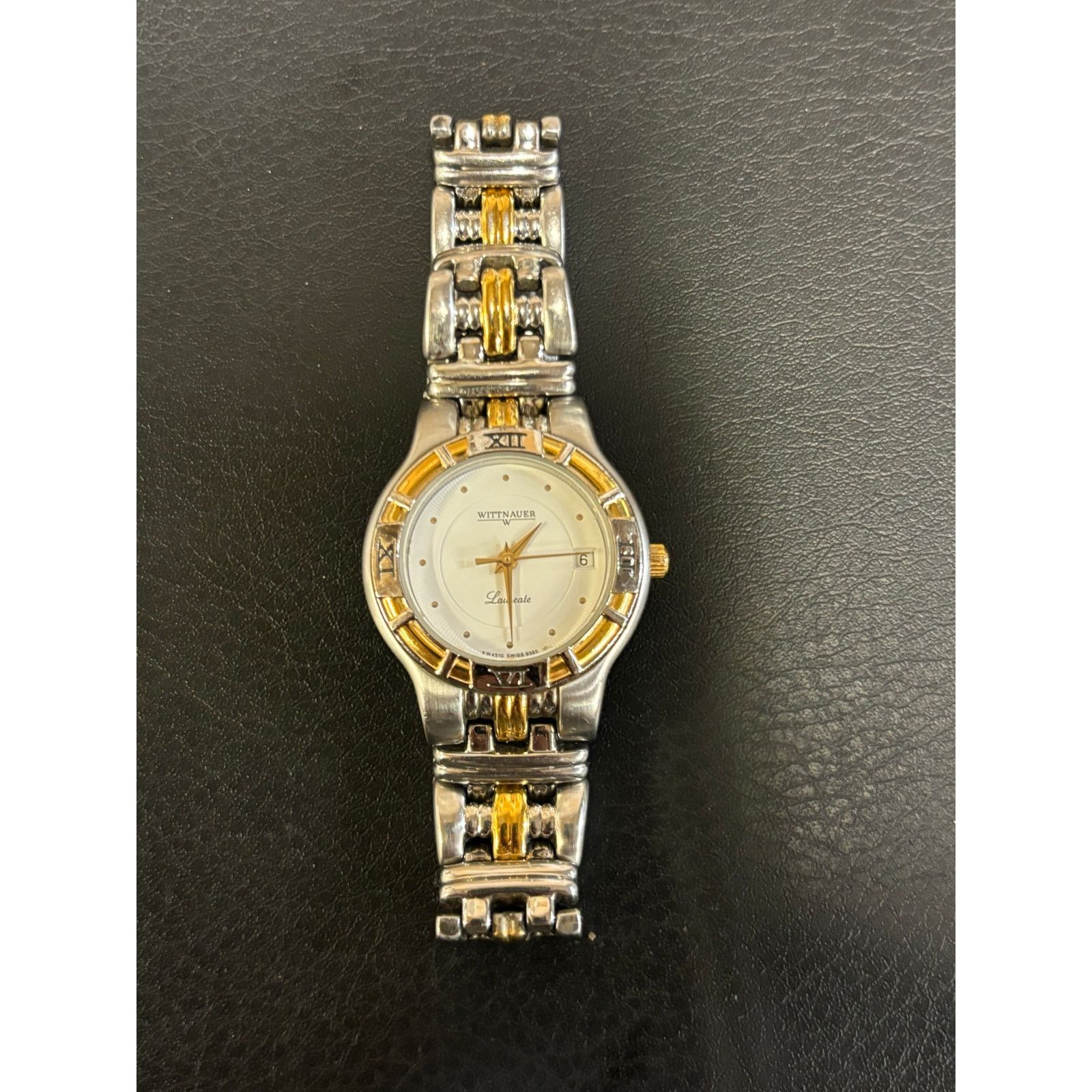 Wittnauer Vintage Wittnauer Laureate 2-Tone Women’s Watch! New Battery Size ONE SIZE - 6 Thumbnail