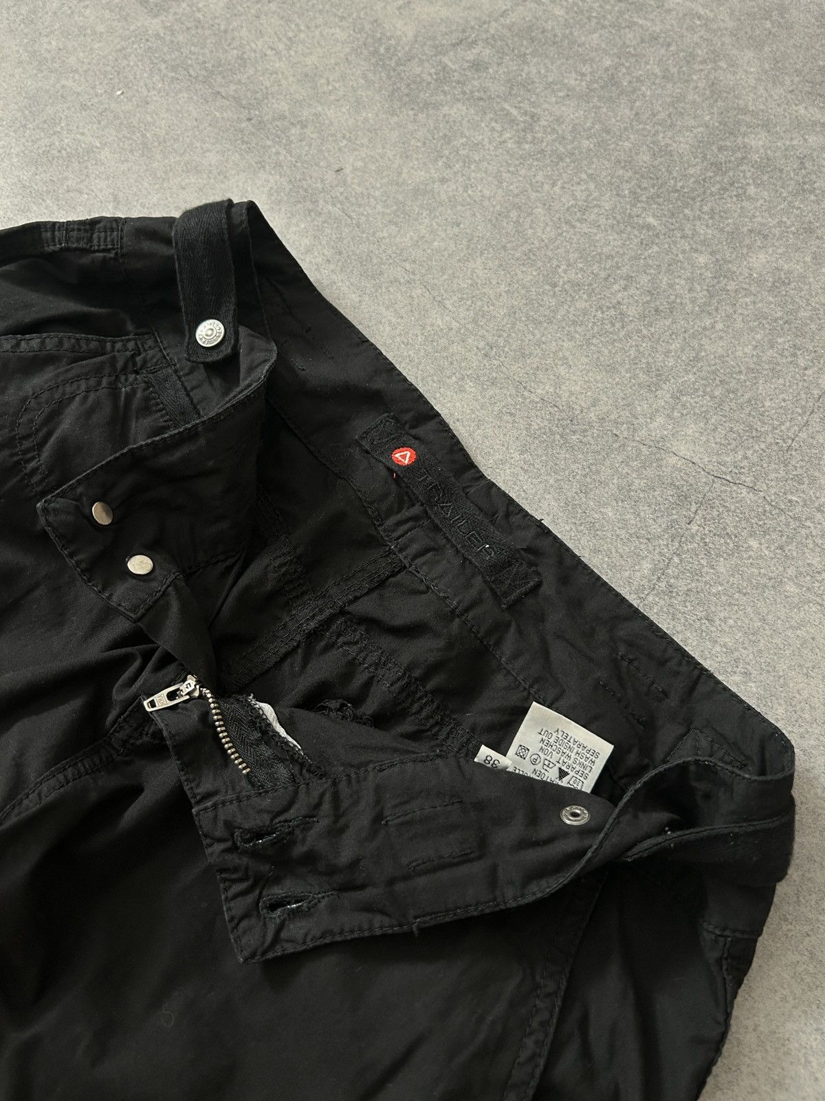 Japanese Brand Vintage Trailer New York Black y2k parachute pants mens Size 32" / US 10 / IT 46 - 5 Thumbnail